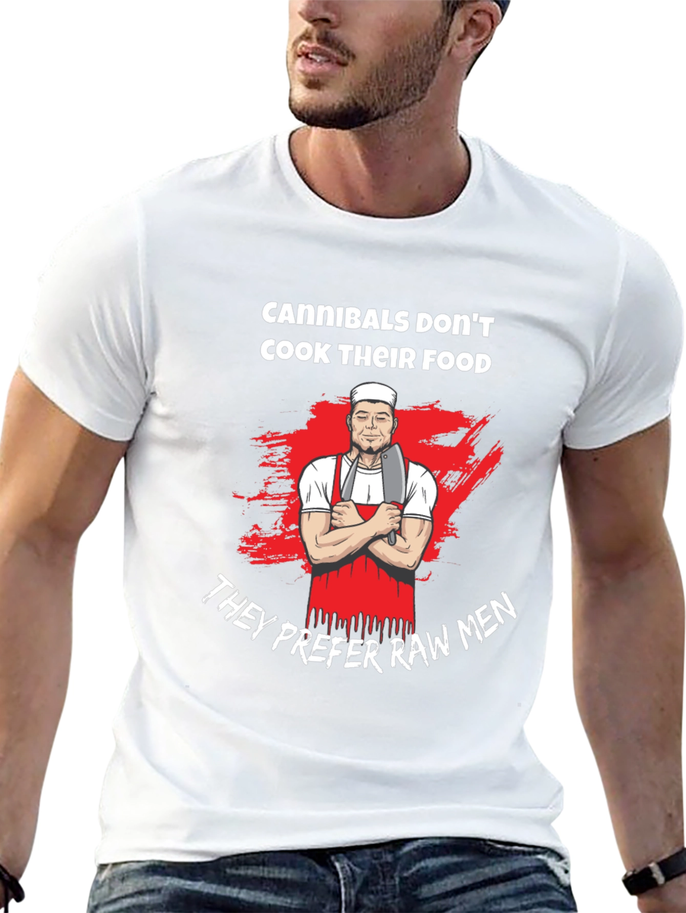Cannibals Dont Cook Their Food T-Shirt