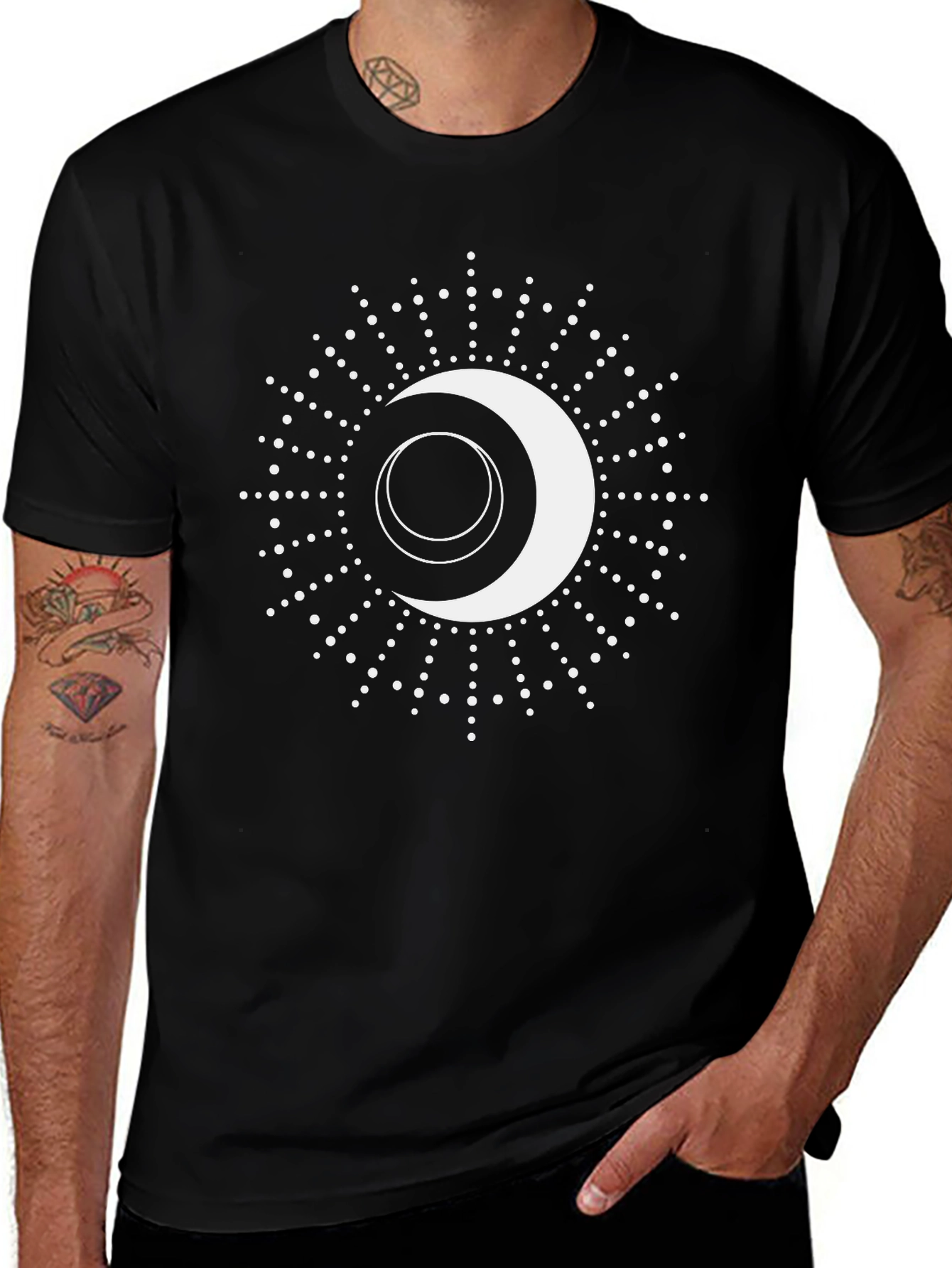 Crescent Moon Graphic T-Shirt