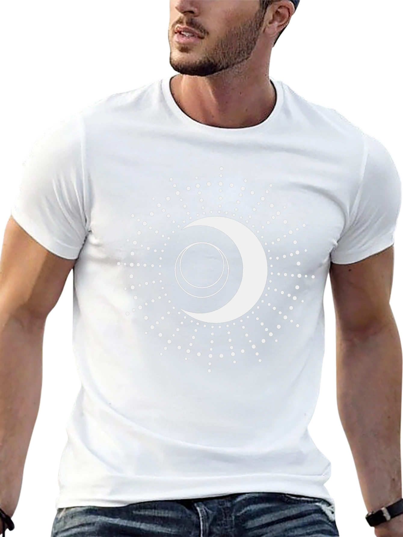 Crescent Moon Graphic T-Shirt