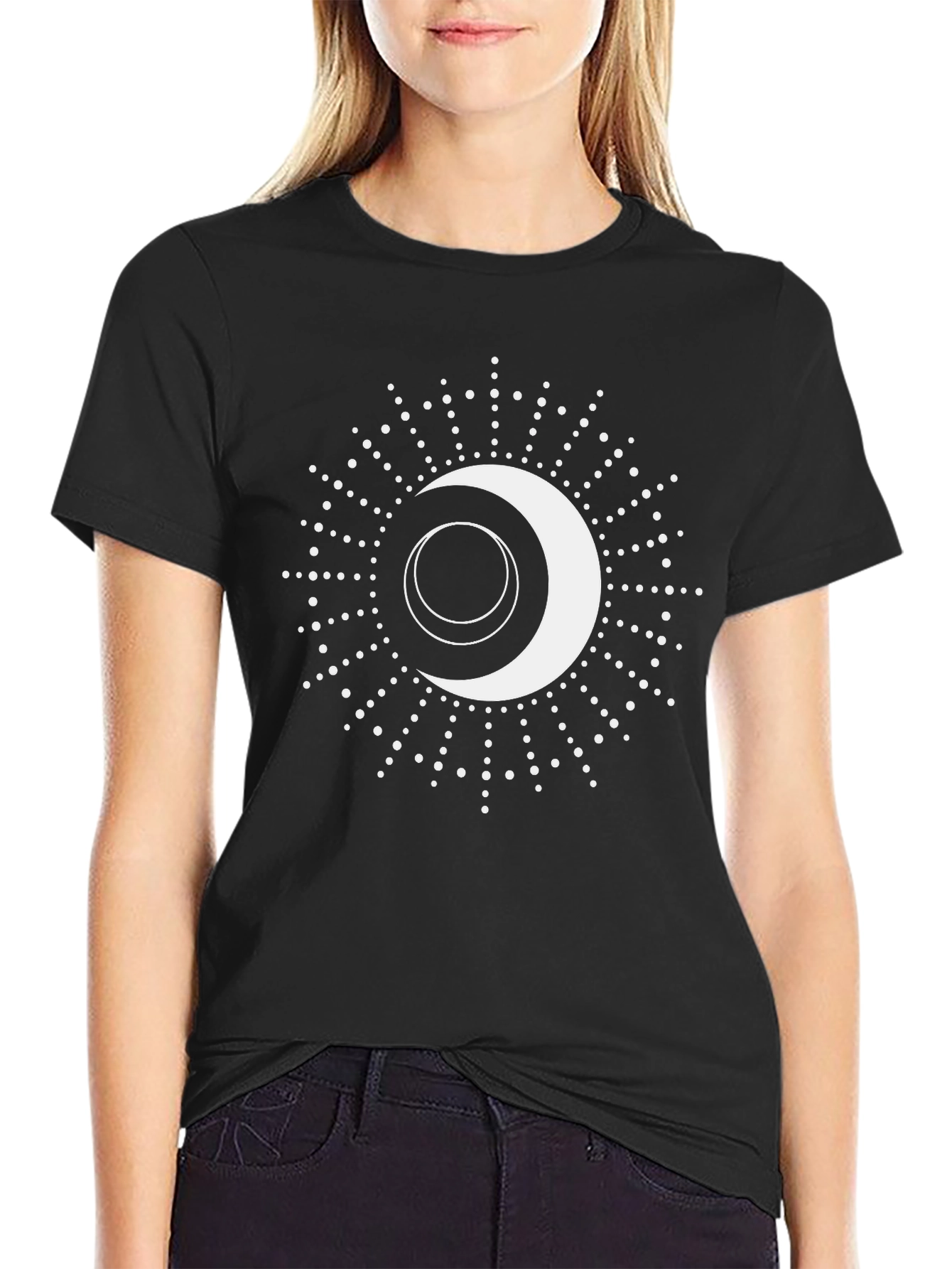 Crescent Moon Graphic T-Shirt