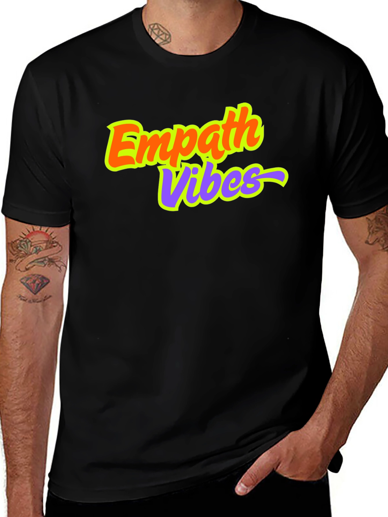 Empath Vibes Graphic T-Shirt - Trendy Tee