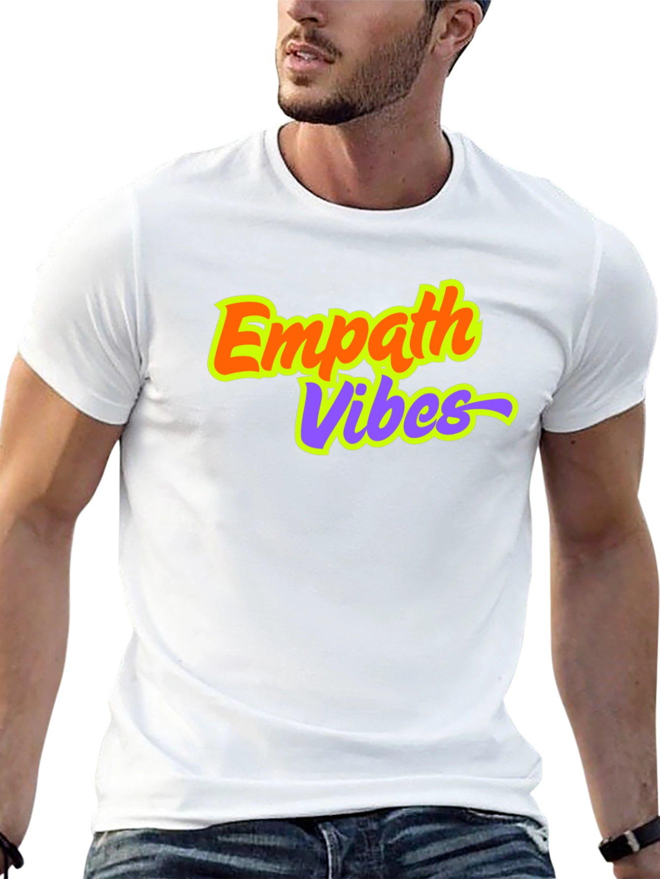 Empath Vibes Graphic T-Shirt - Trendy Tee
