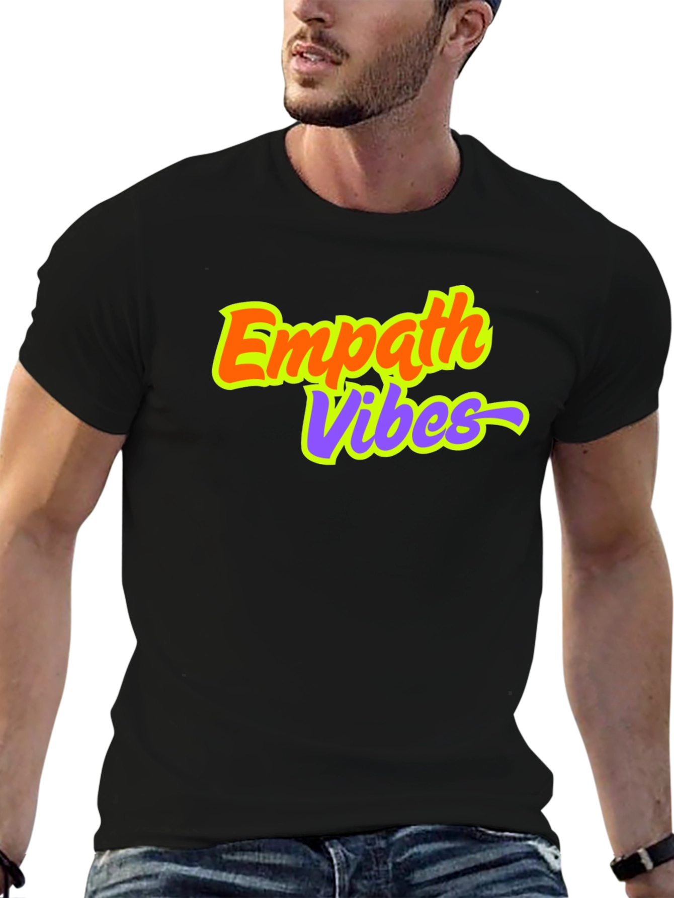 Empath Vibes Graphic T-Shirt - Trendy Tee