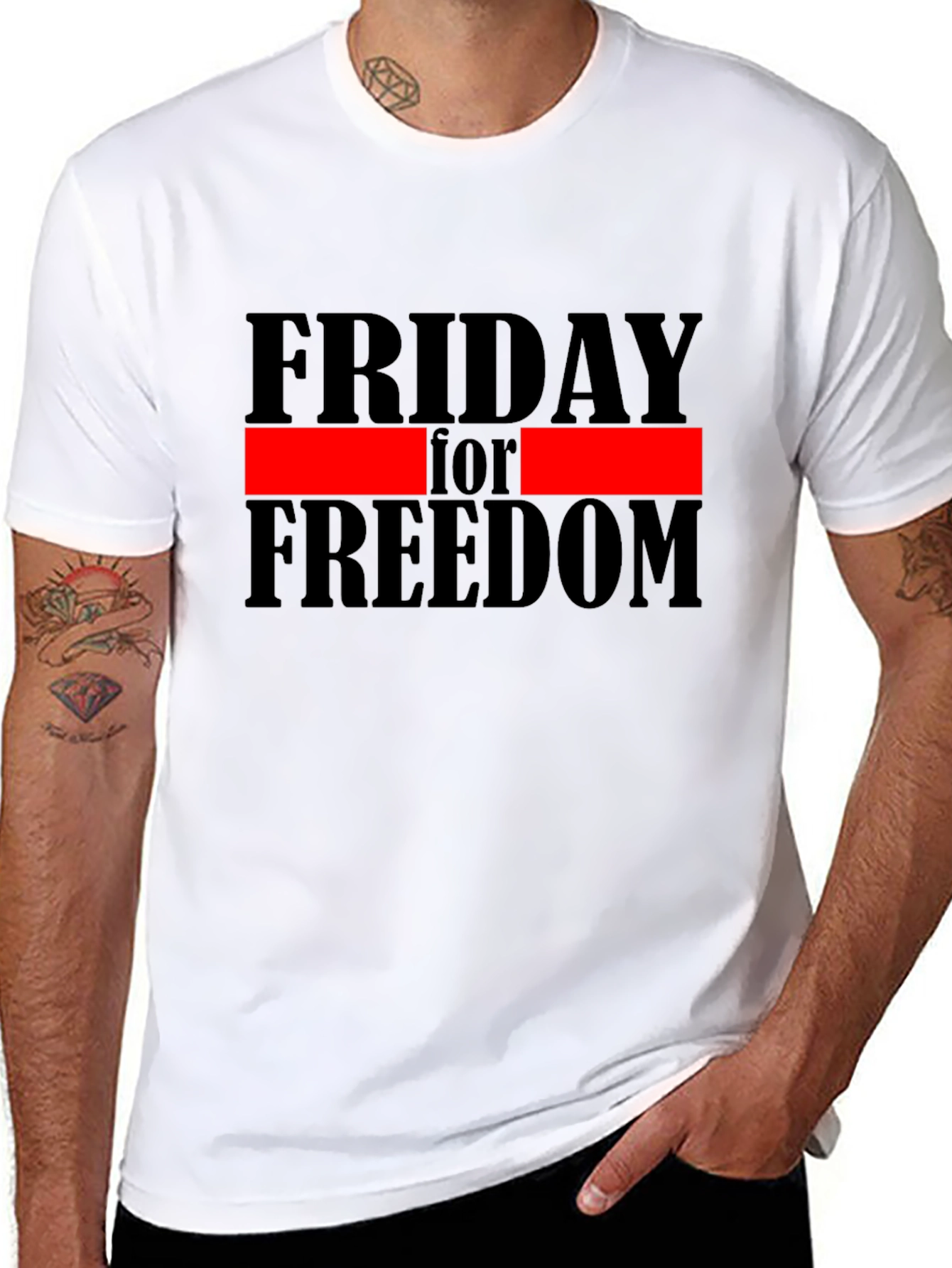 Friday for Freedom Graphic T-Shirt