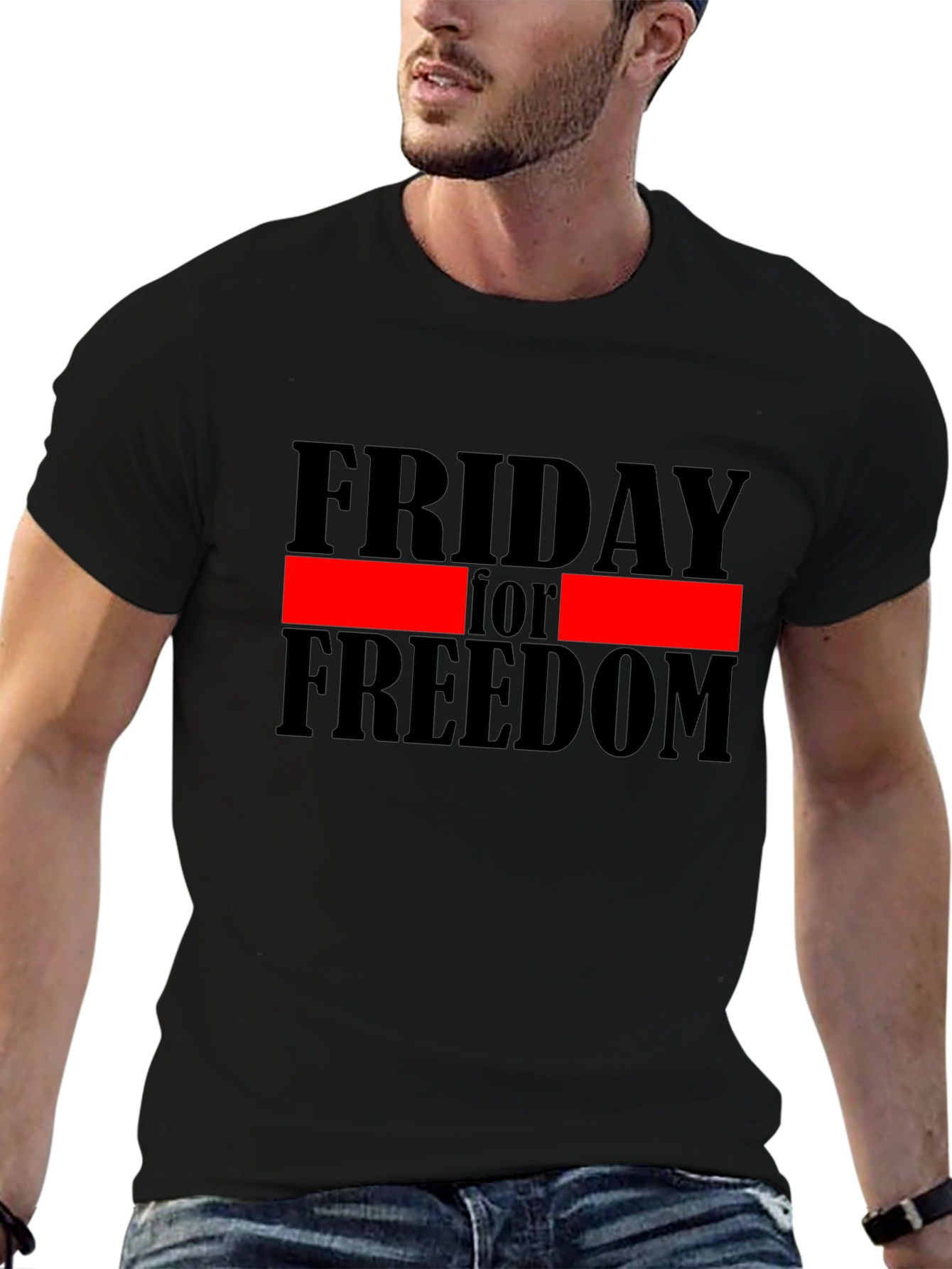 Friday for Freedom Graphic T-Shirt