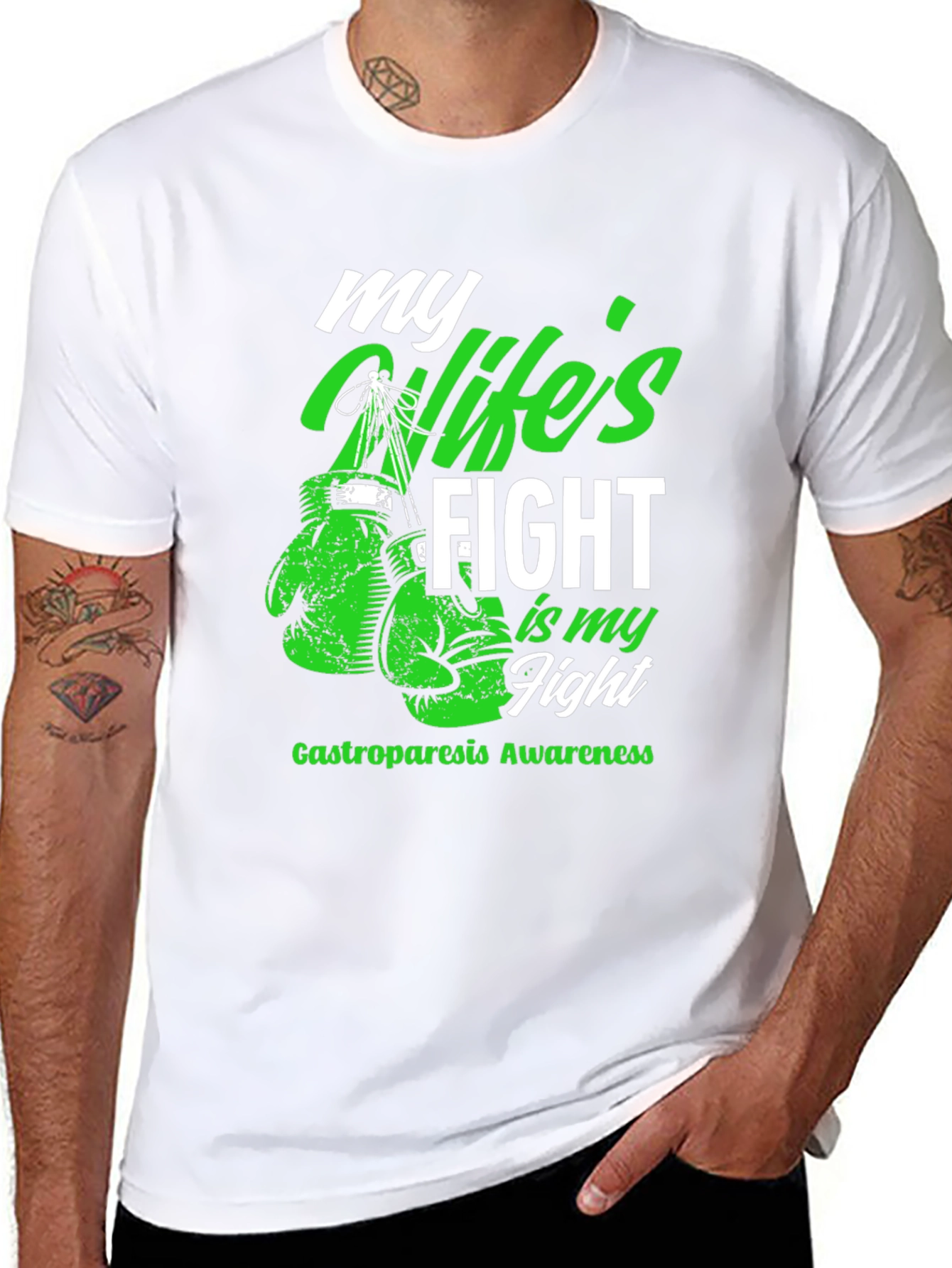 Gastroparesis Awareness Fight T-Shirt