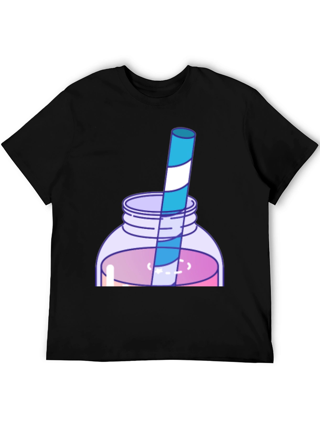 Fun Cartoon Drink T-Shirt