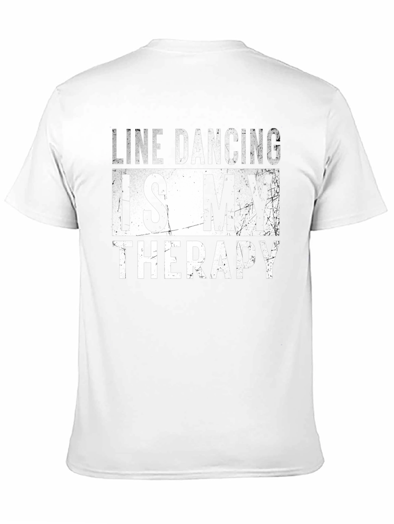 Line Dancing Therapy Graphic T-Shirt