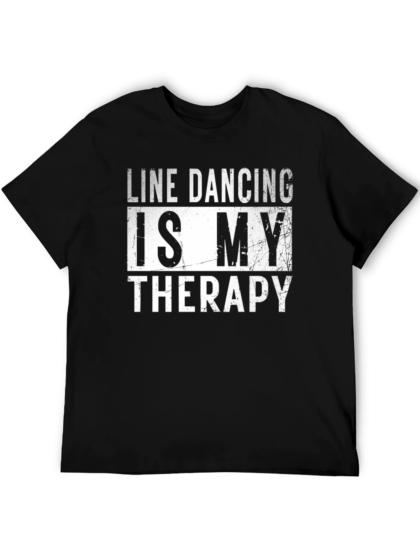 Line Dancing Therapy Graphic T-Shirt