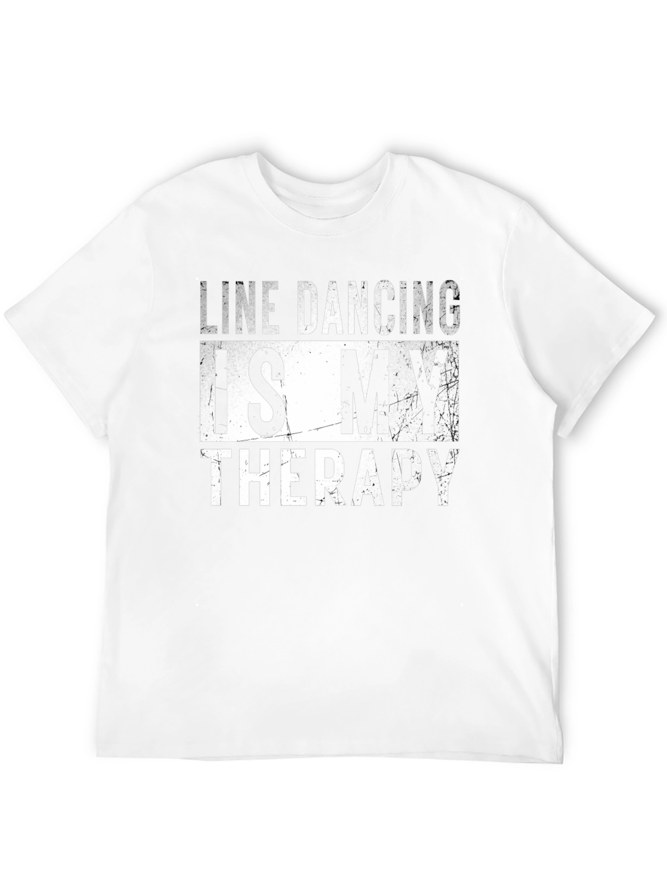 Line Dancing Therapy Graphic T-Shirt
