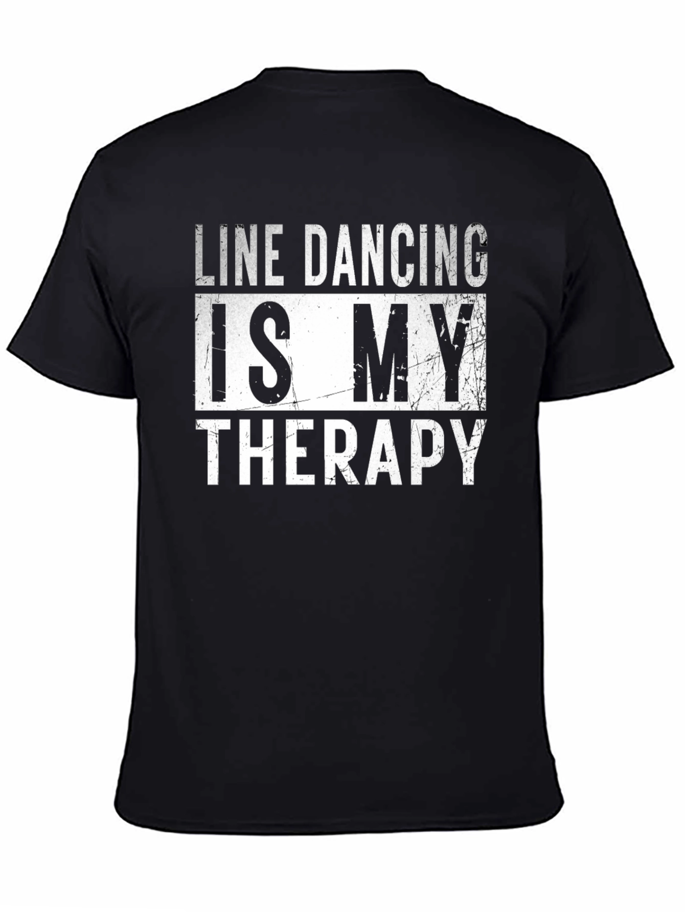 Line Dancing Therapy Graphic T-Shirt