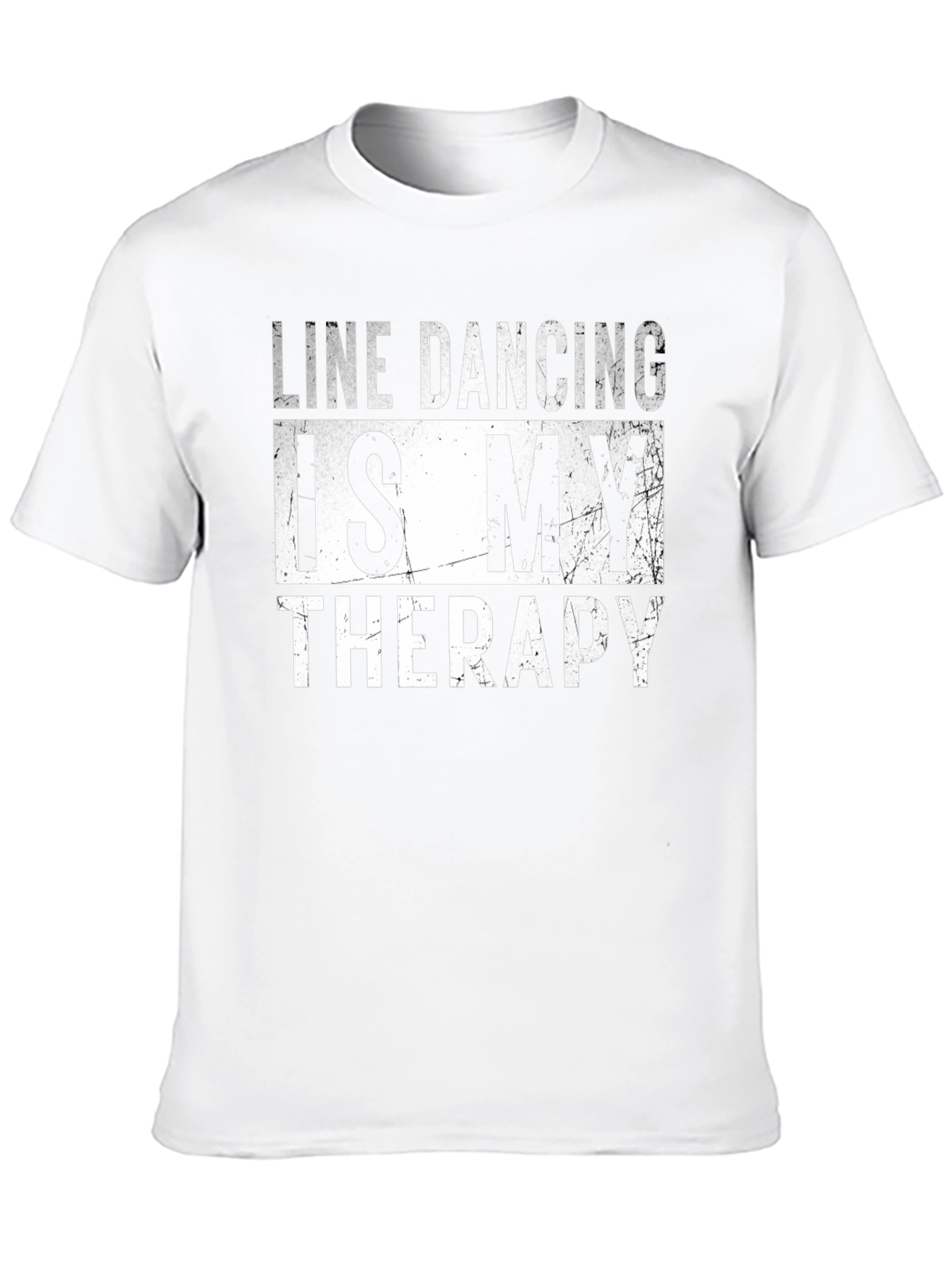 Line Dancing Therapy Graphic T-Shirt