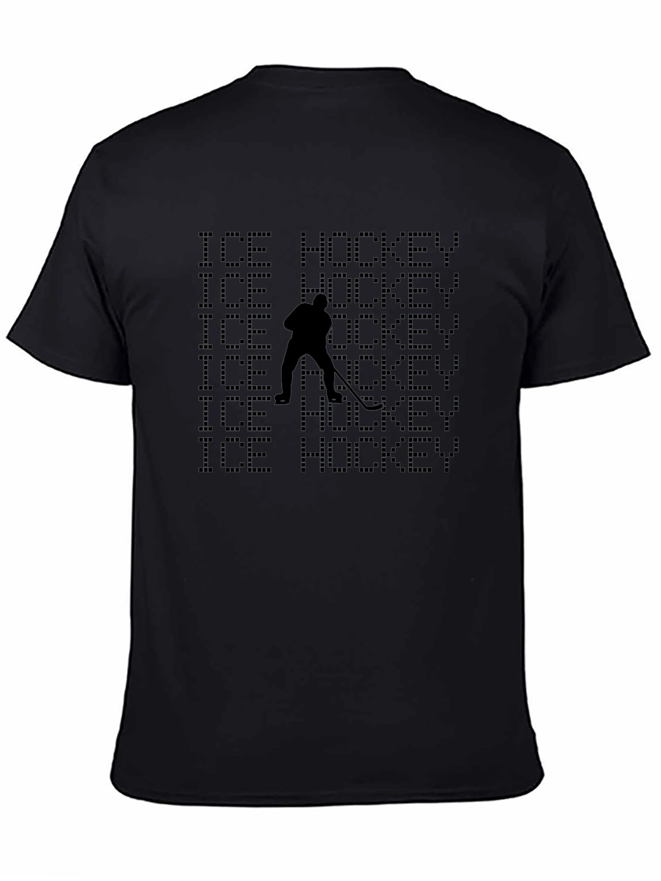 Ice Hockey Black Tee