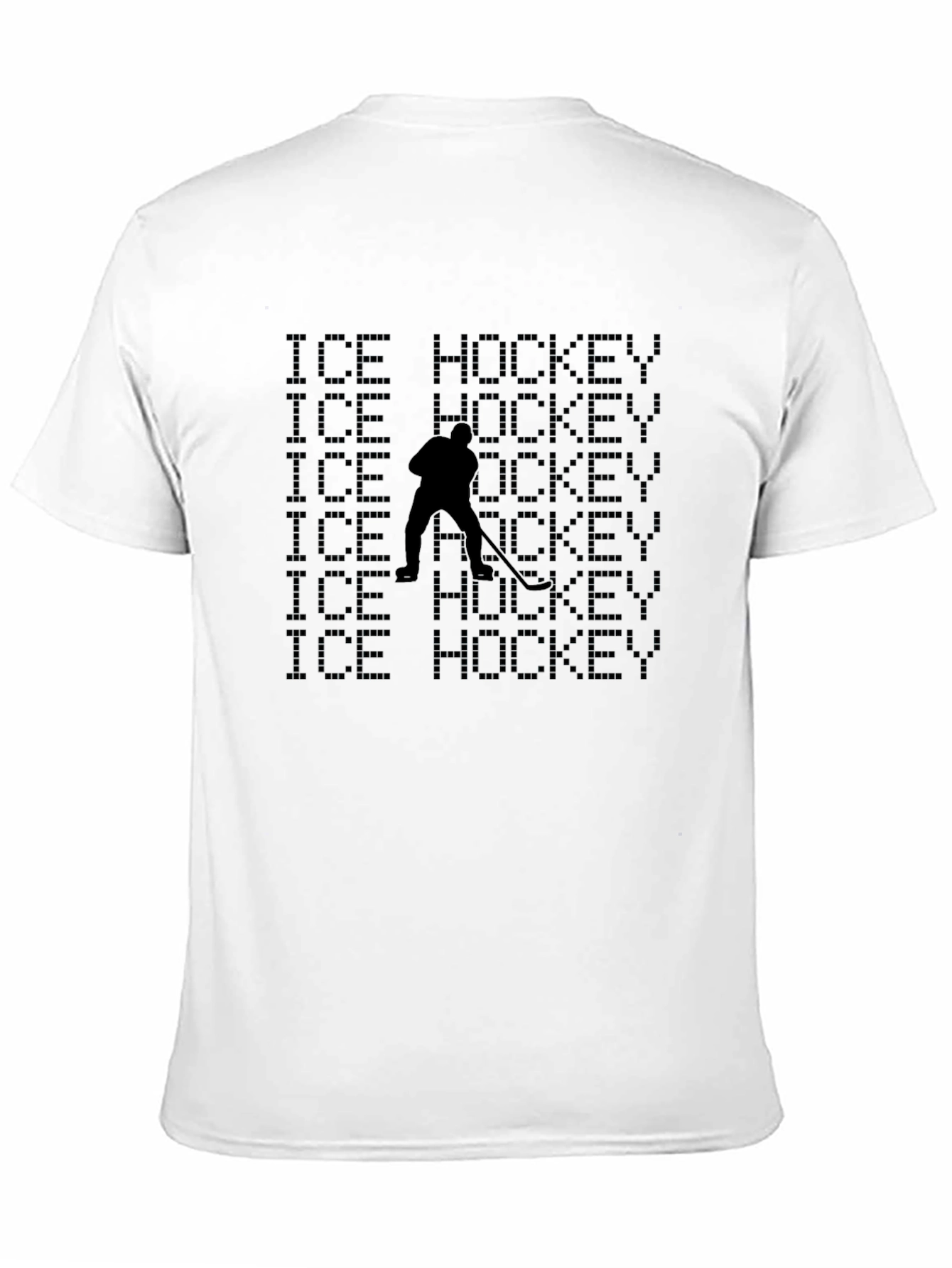 Ice Hockey Black Tee