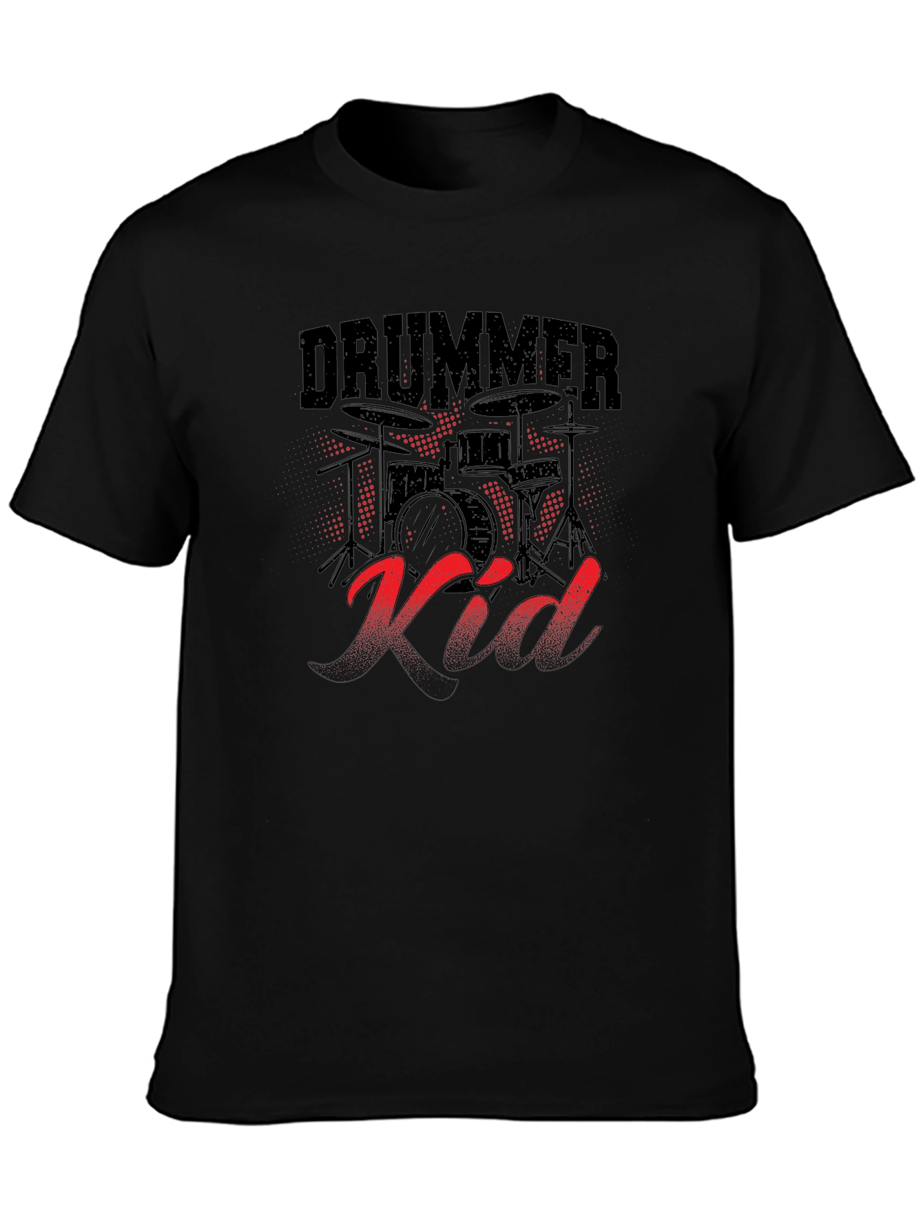 Drummer Kid T-Shirt - Music Lover Tee