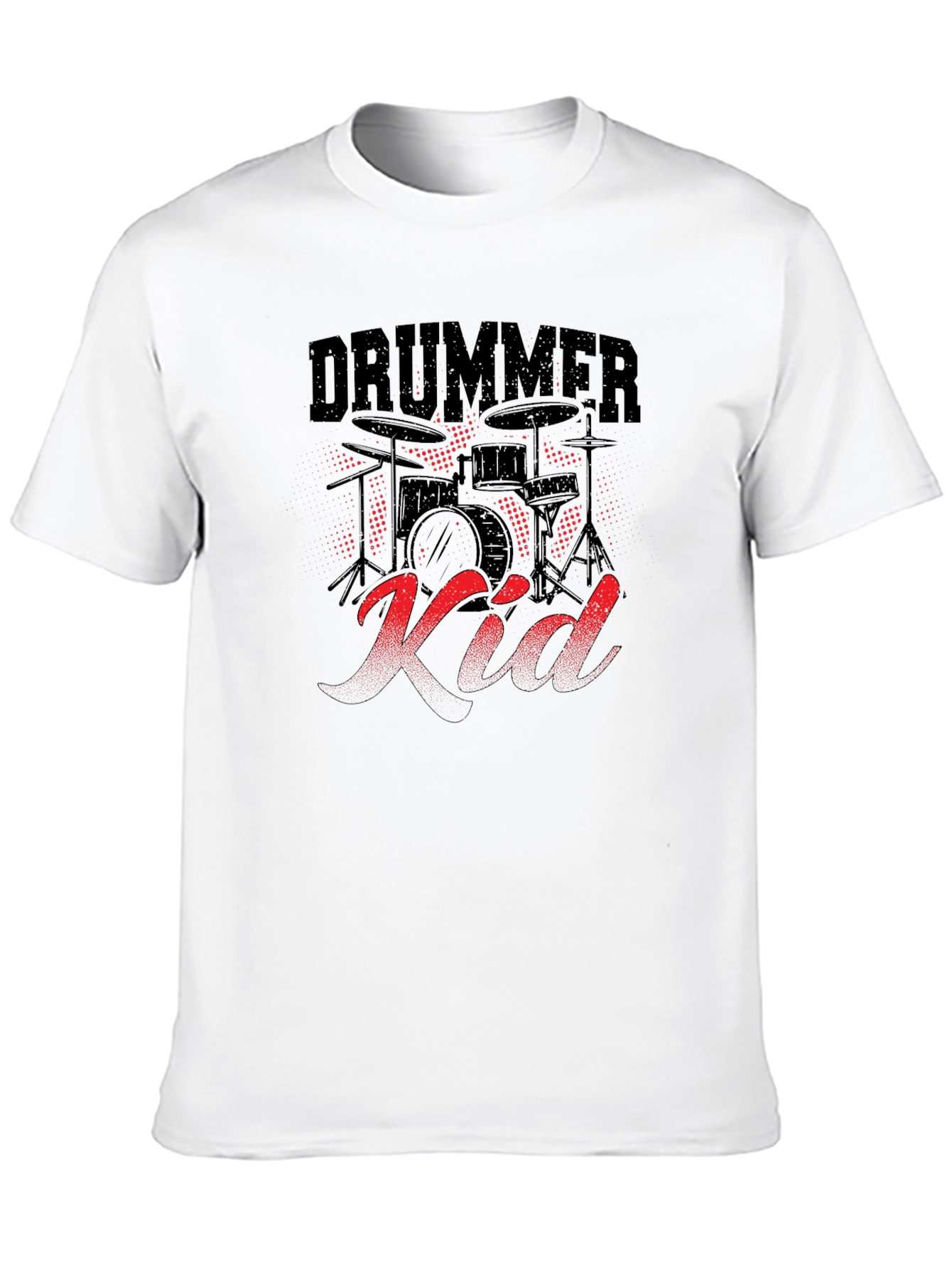 Drummer Kid T-Shirt - Music Lover Tee