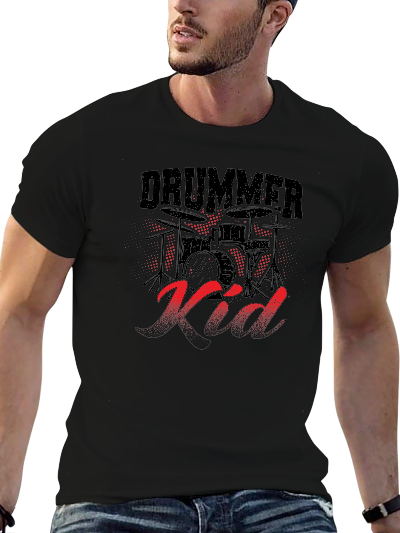 Drummer Kid T-Shirt - Music Lover Tee