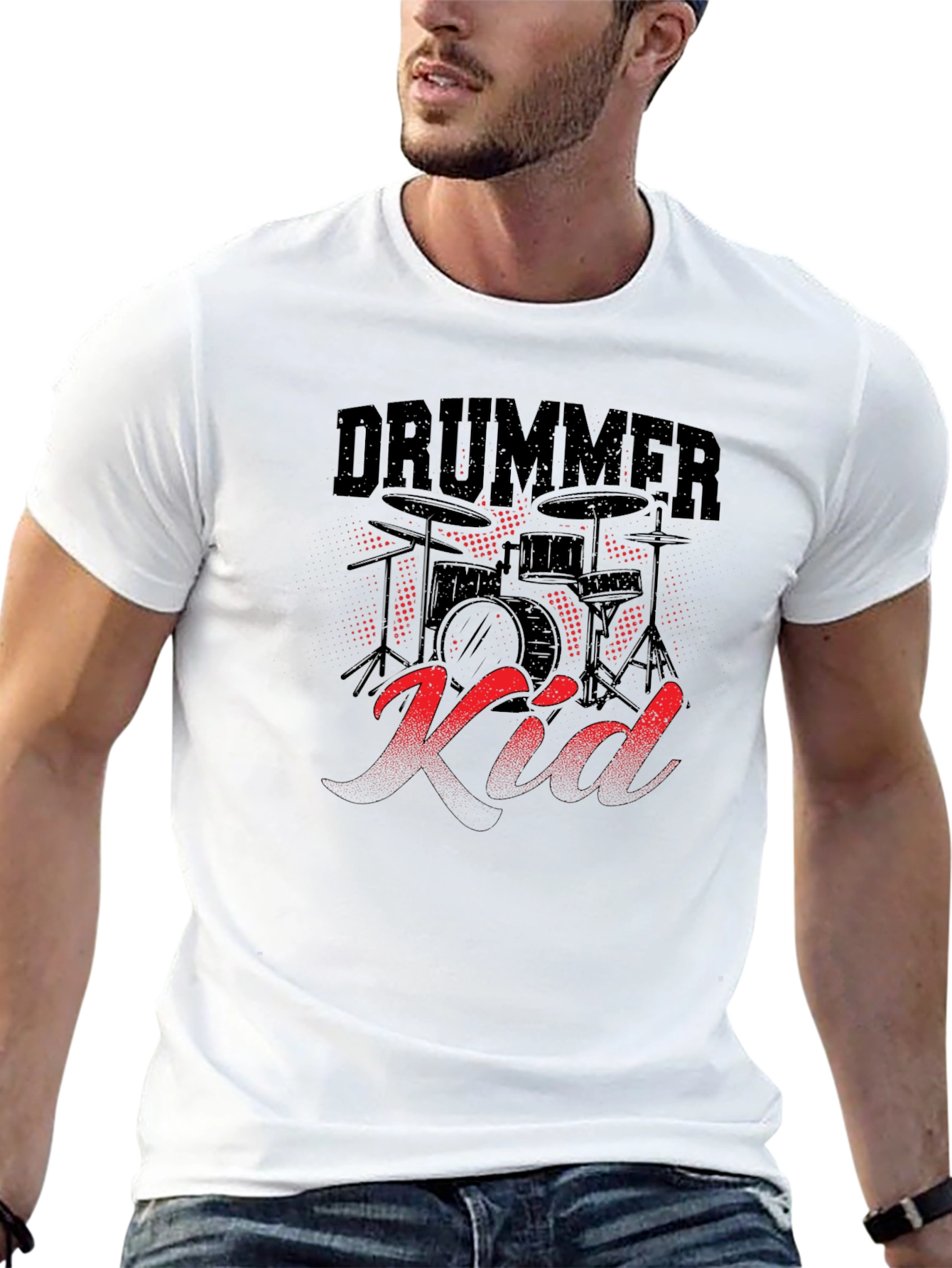 Drummer Kid T-Shirt - Music Lover Tee