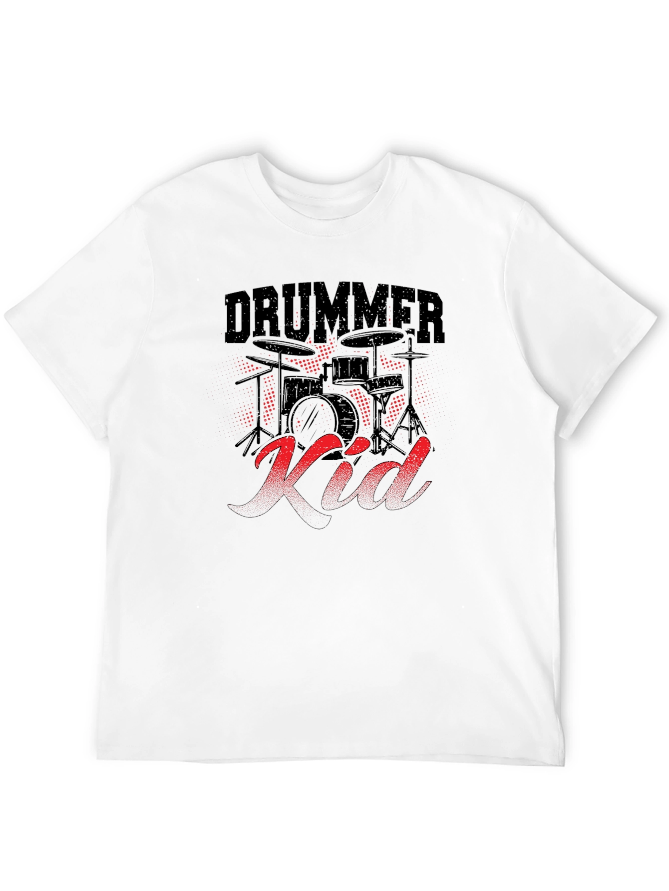Drummer Kid T-Shirt - Music Lover Tee