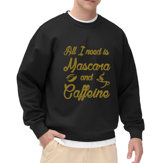 Mascara Lashes Beauty Graphic ԲÁìÎÀÒÂ | Unisex Pullover Sweatshirt