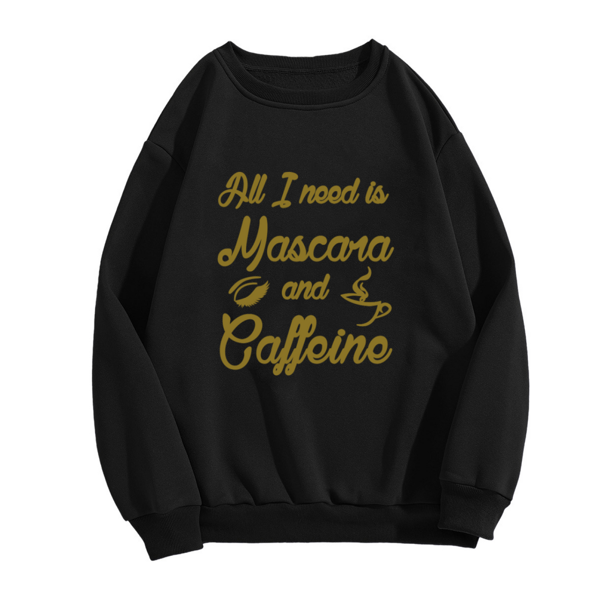 Mascara Lashes Beauty Graphic ԲÁìÎÀÒÂ | Unisex Pullover Sweatshirt