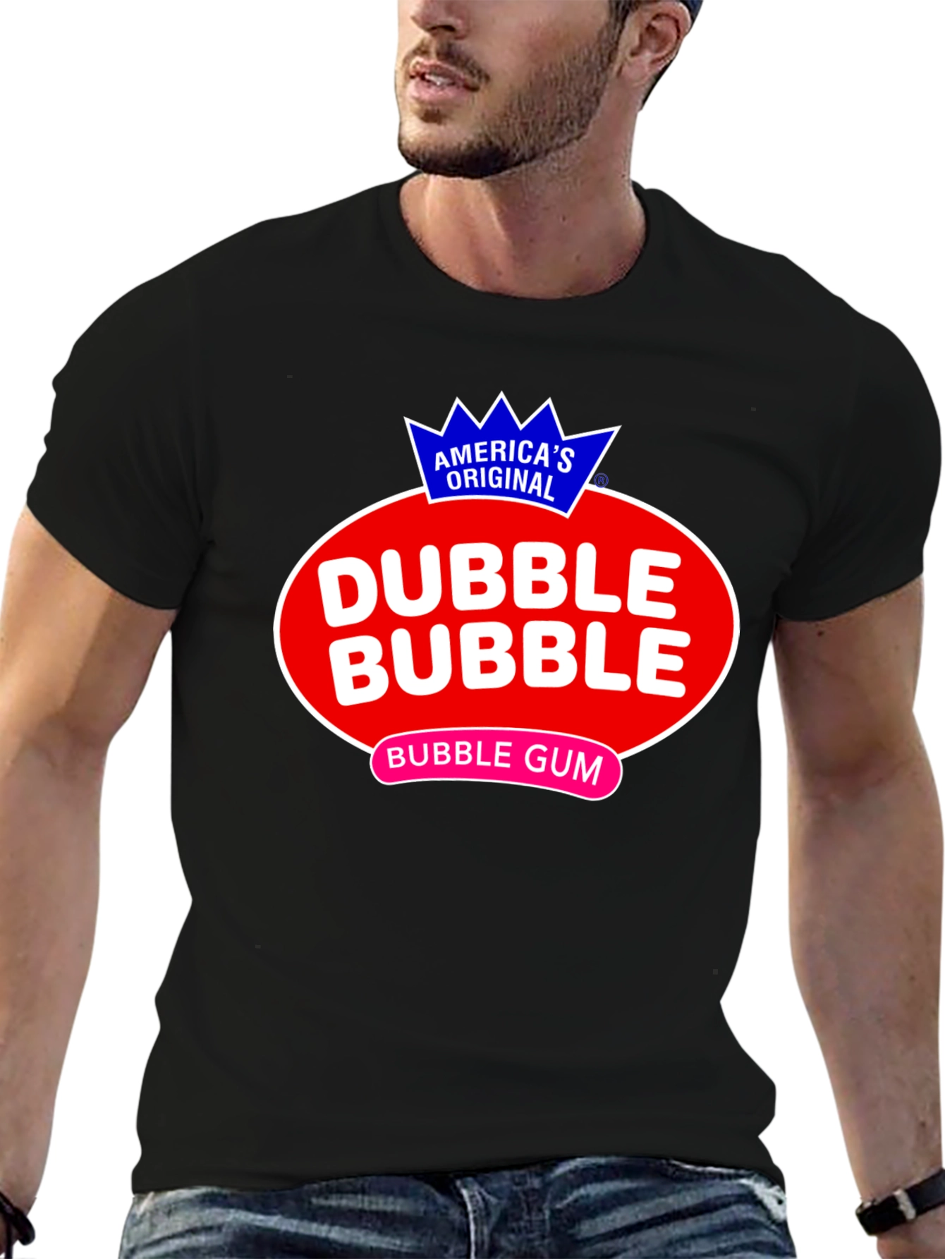 Dubble Bubble Gum Graphic T-Shirt - Classic Candy Tee