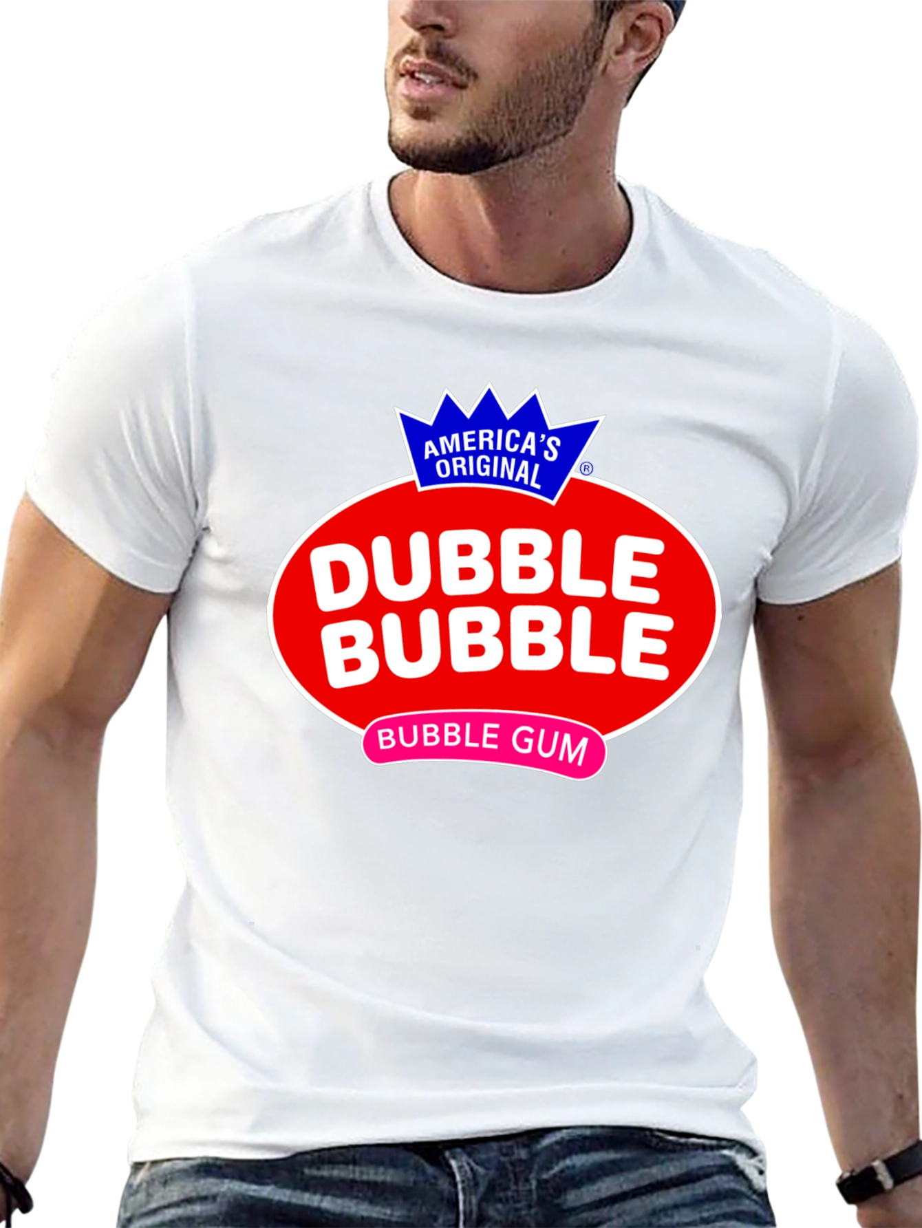Dubble Bubble Gum Graphic T-Shirt - Classic Candy Tee