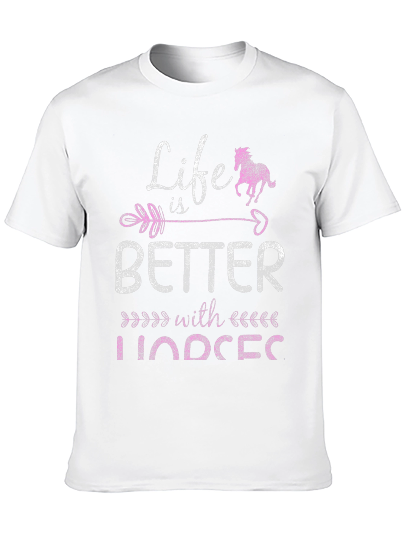Life is Better with Horses Graphic Tee