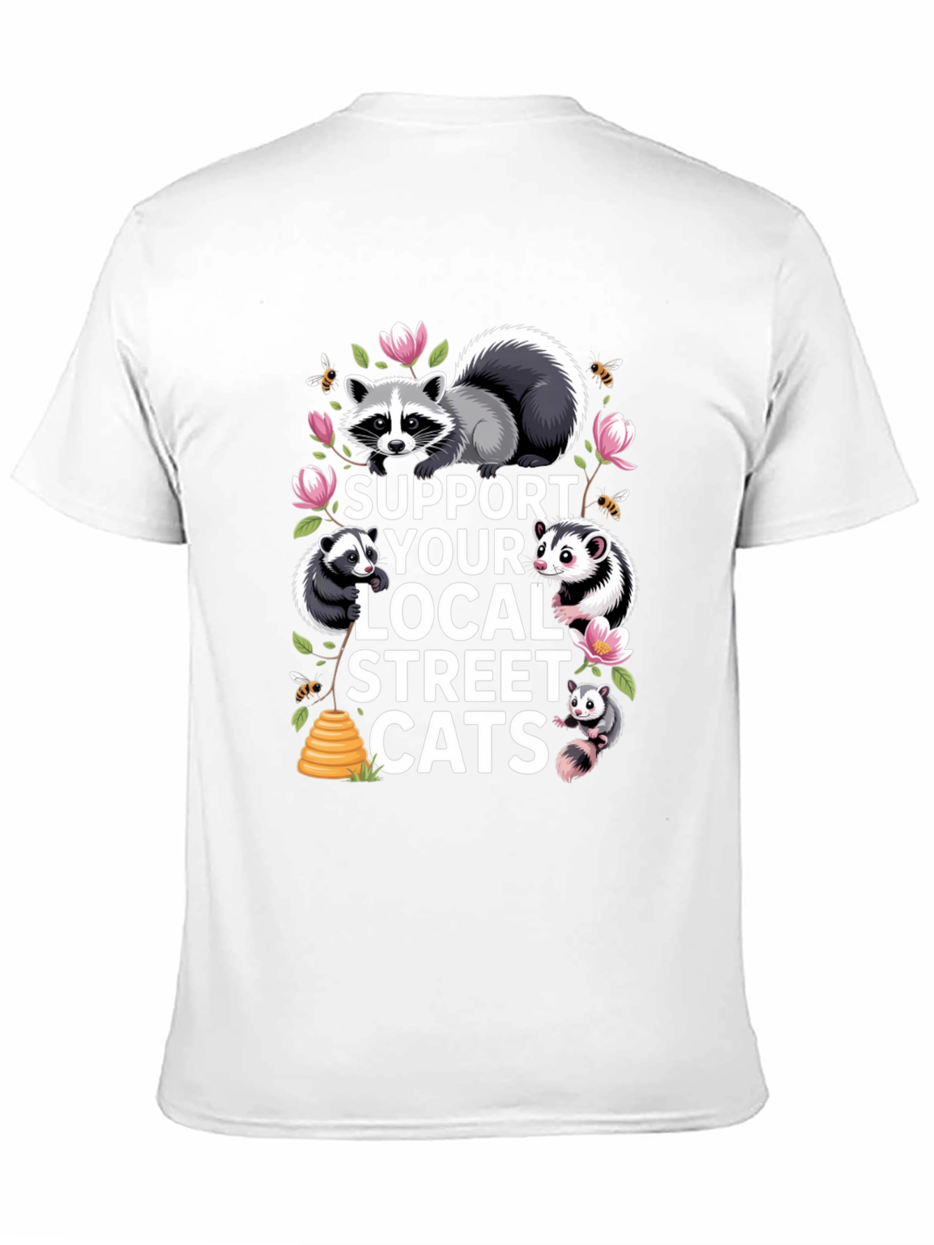 Support Your Local Street Cats T-Shirt