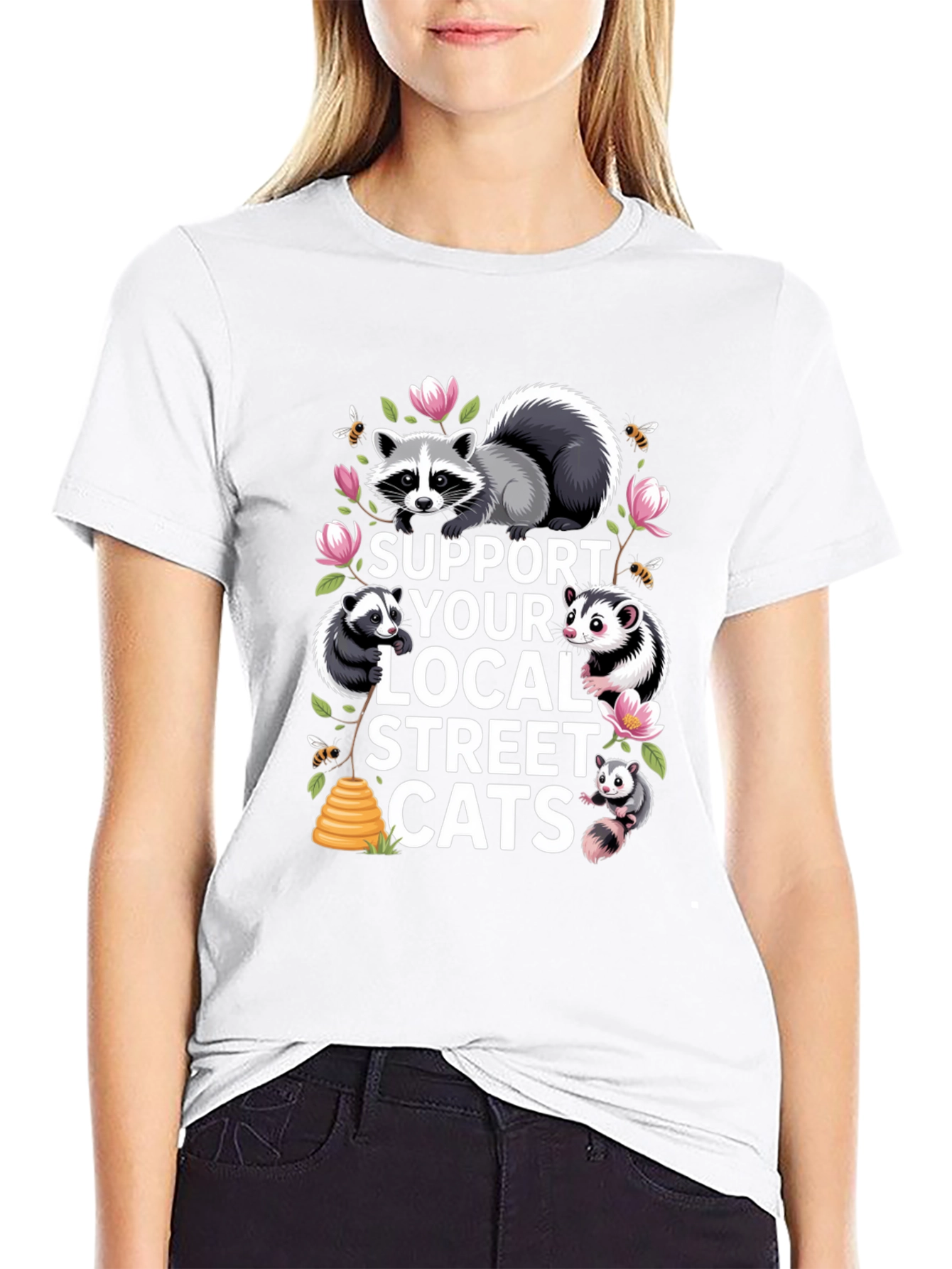 Support Your Local Street Cats T-Shirt