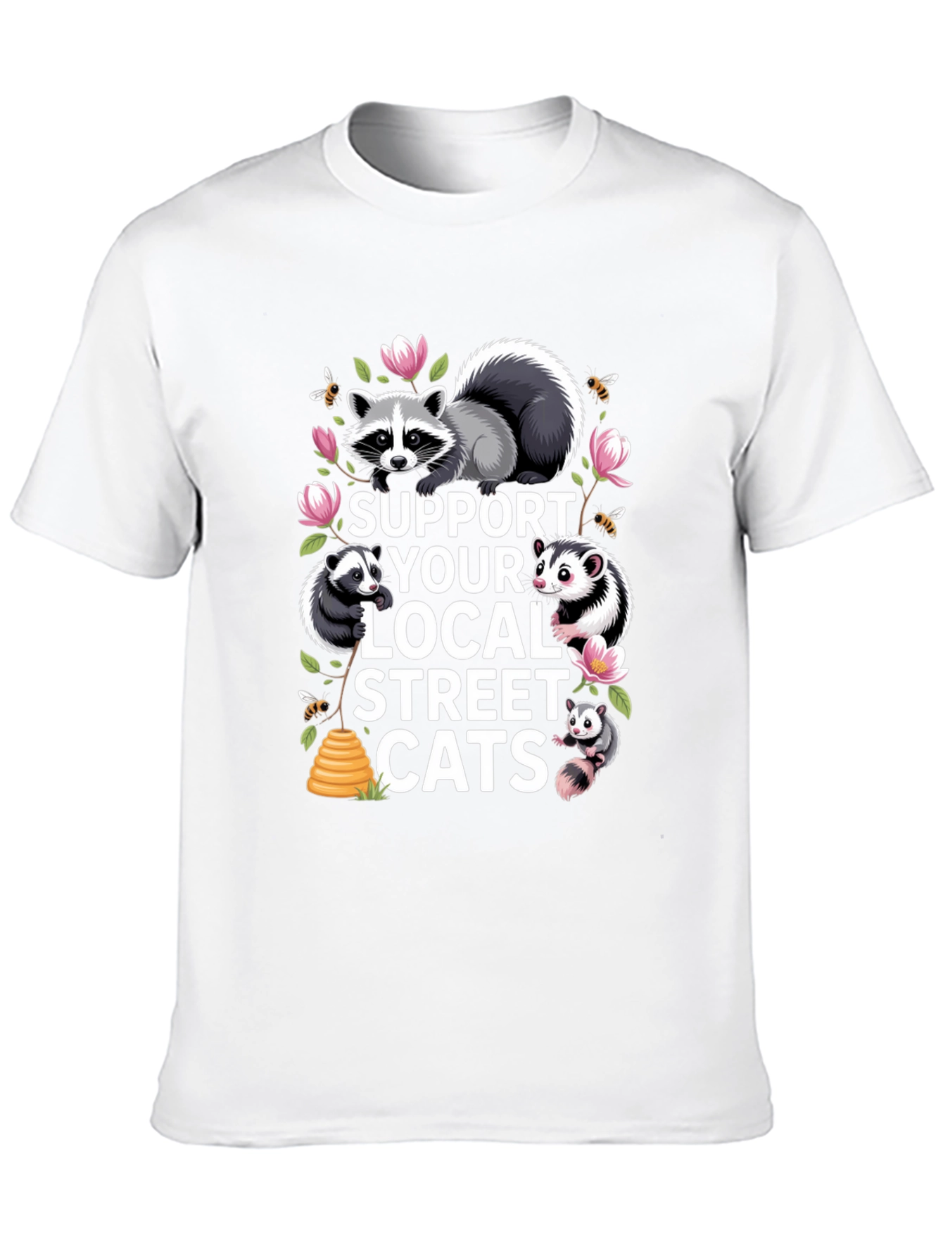 Support Your Local Street Cats T-Shirt