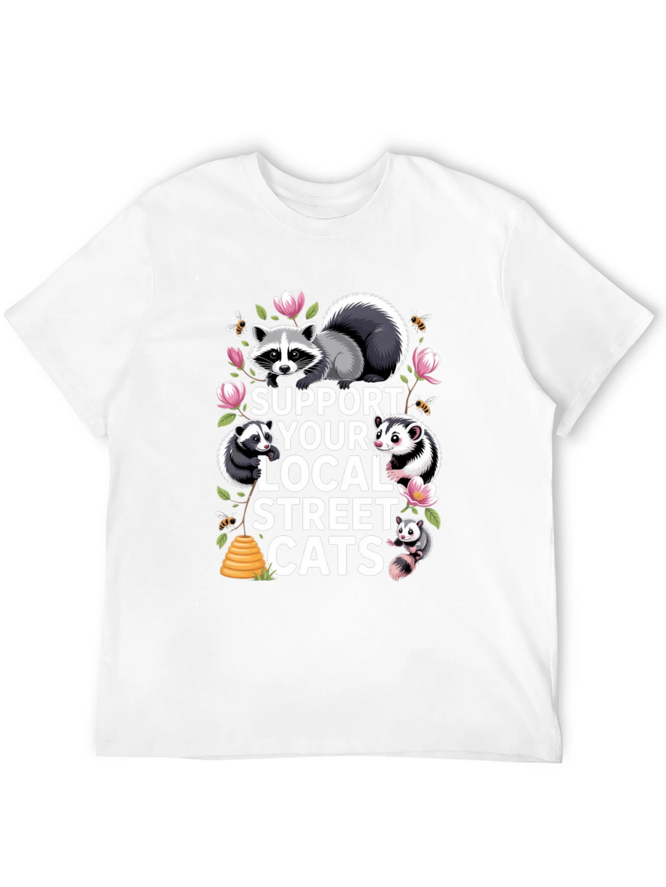Support Your Local Street Cats T-Shirt