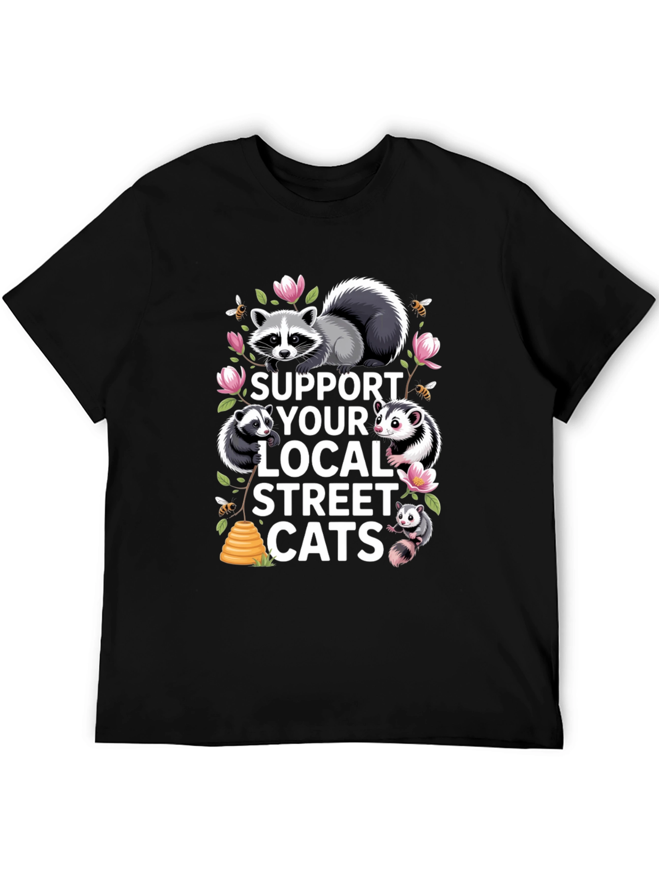 Support Your Local Street Cats T-Shirt