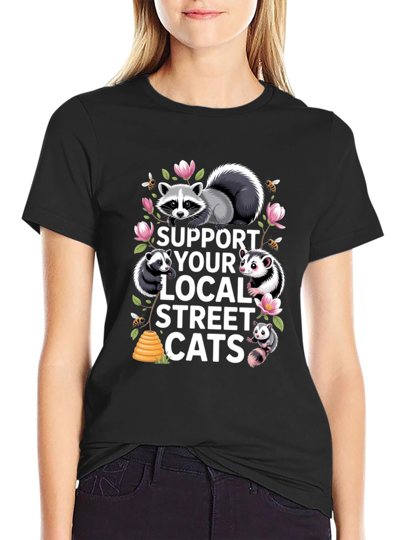 Support Your Local Street Cats T-Shirt