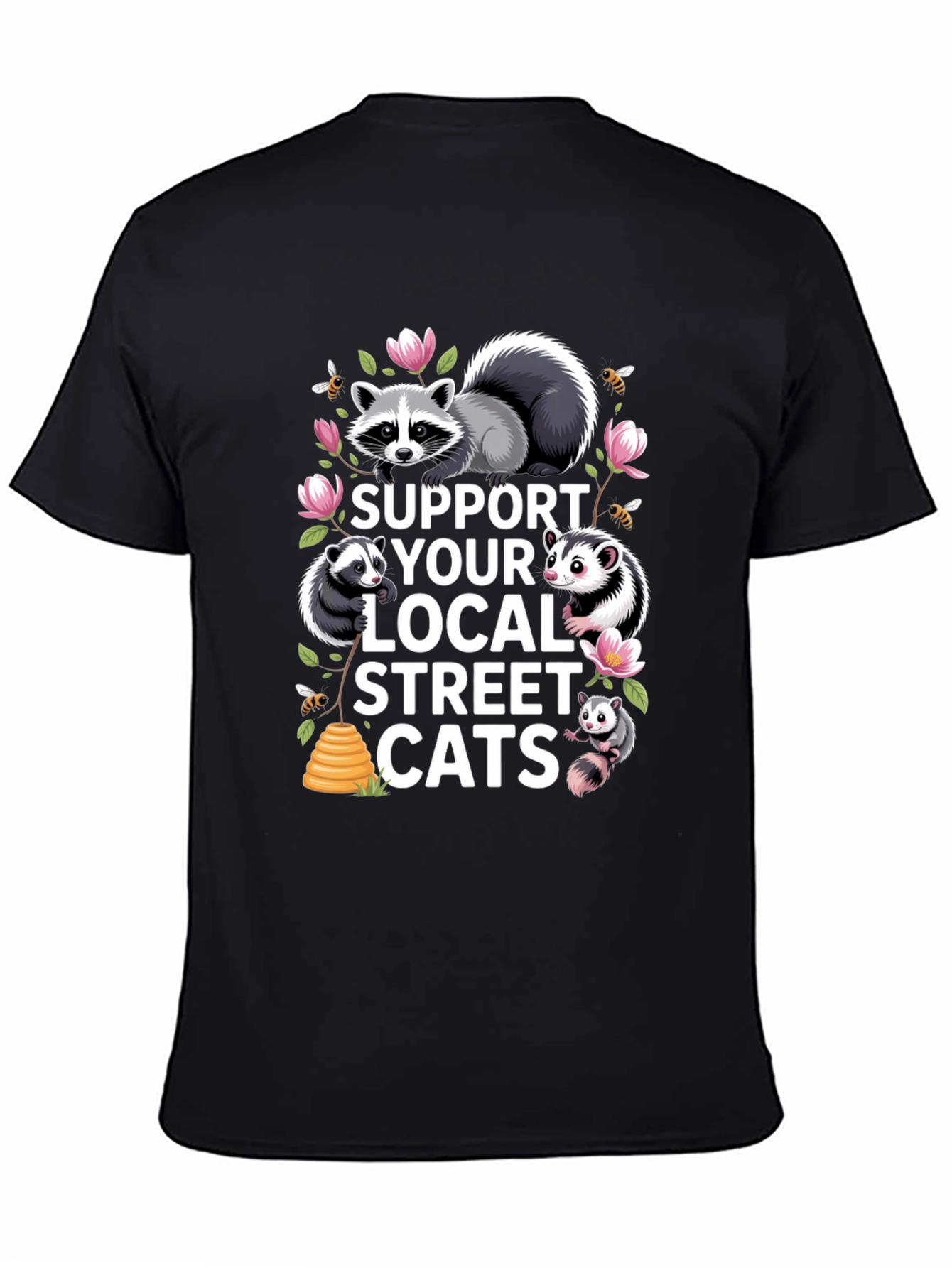 Support Your Local Street Cats T-Shirt