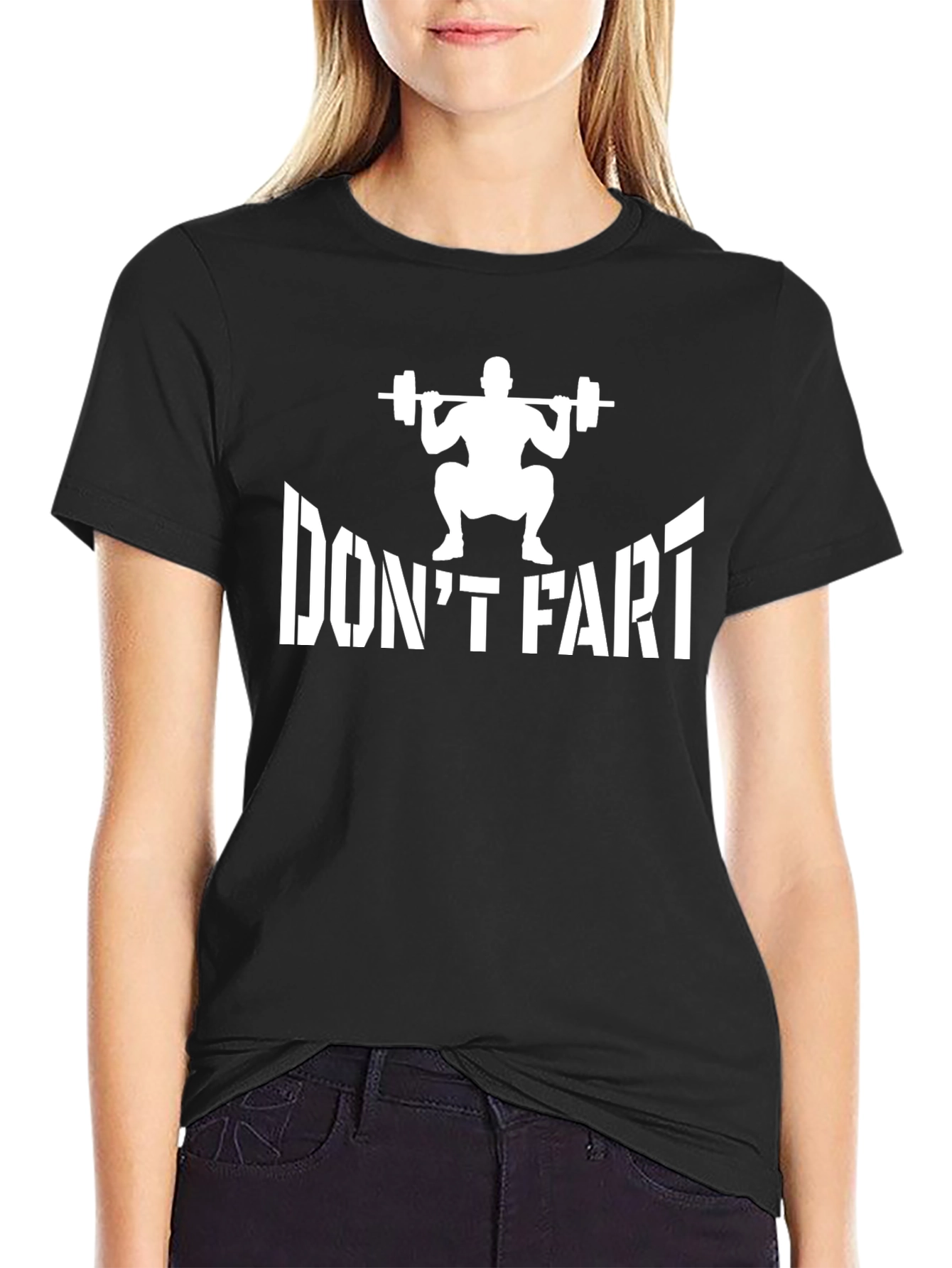 Dont Fart Gym T-Shirt Funny Workout Tee