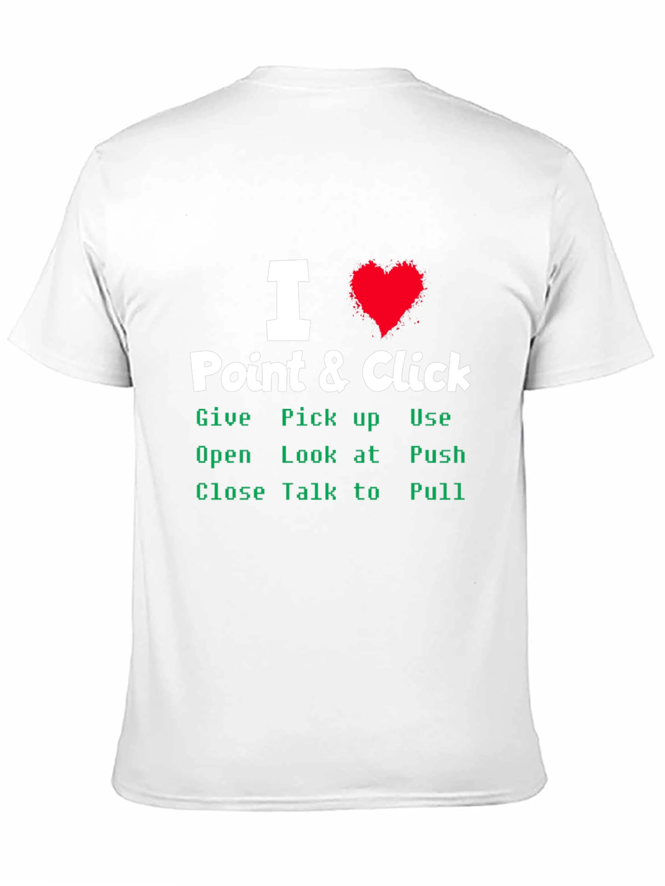 I Heart Point & Click Adventure Game T-Shirt