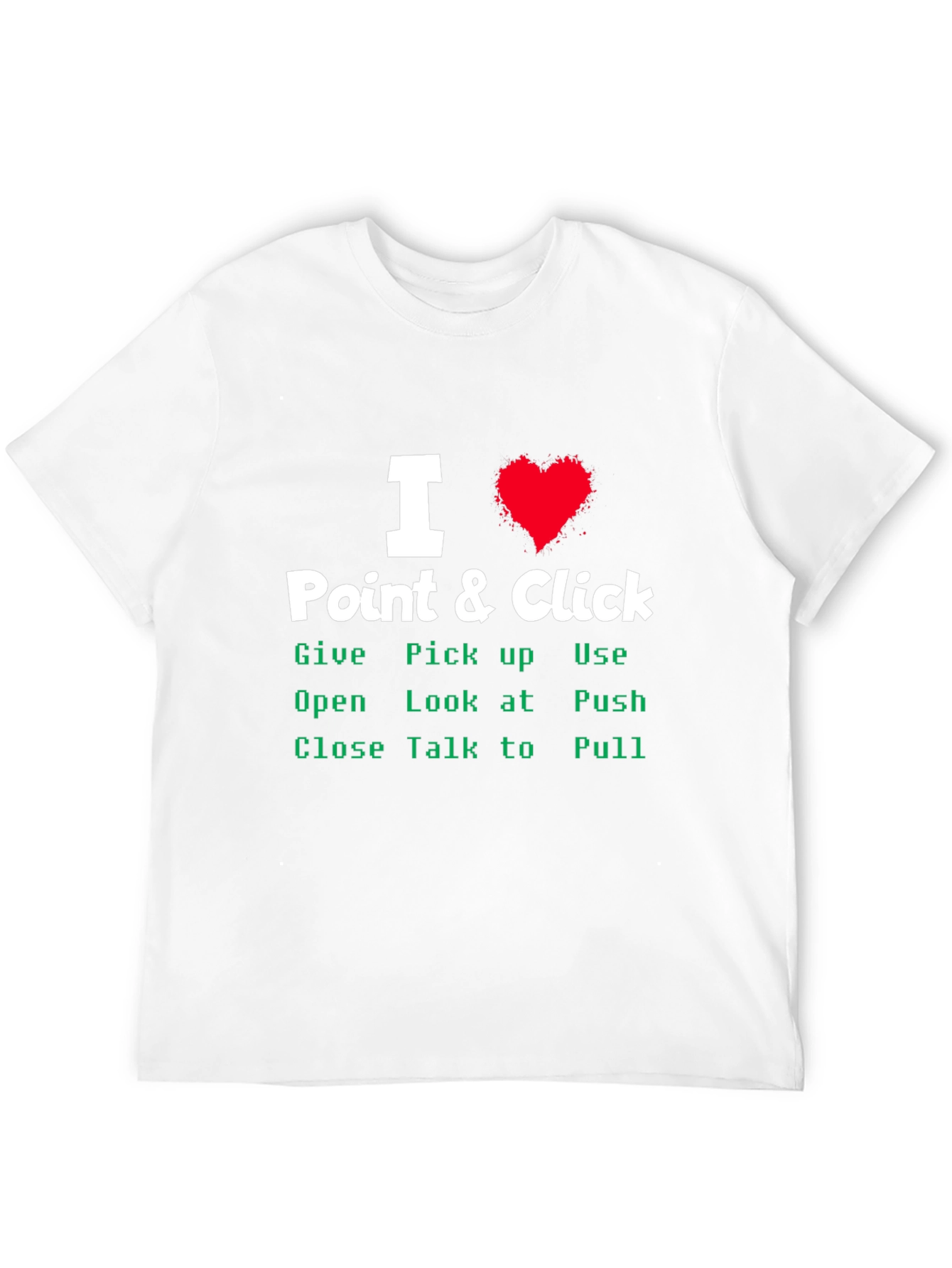 I Heart Point & Click Adventure Game T-Shirt