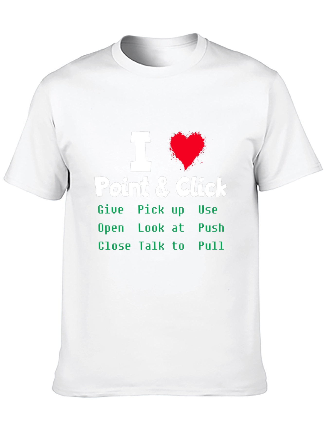 I Heart Point & Click Adventure Game T-Shirt