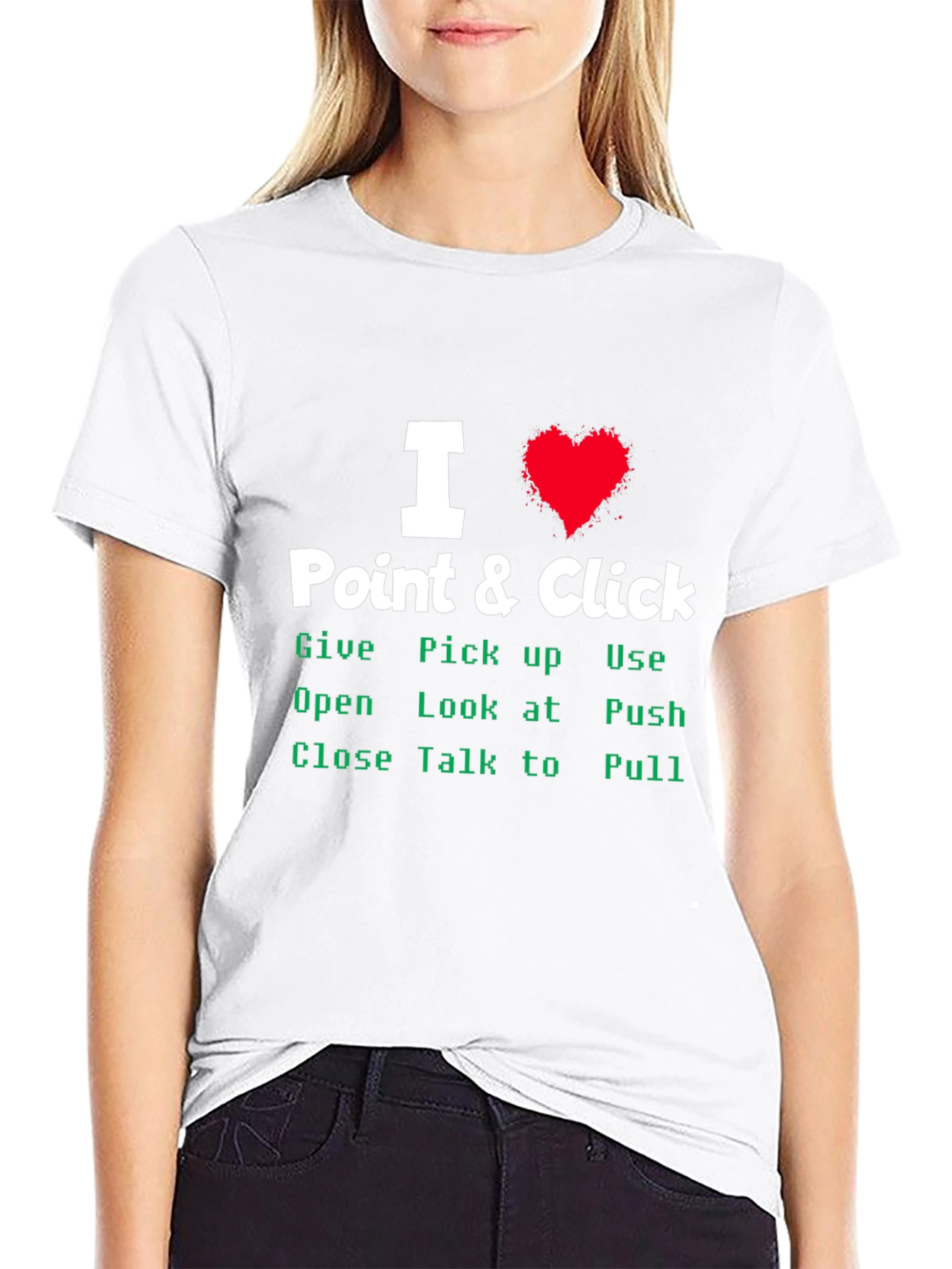 I Heart Point & Click Adventure Game T-Shirt