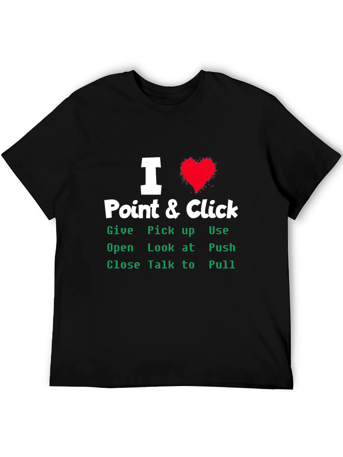 I Heart Point & Click Adventure Game T-Shirt