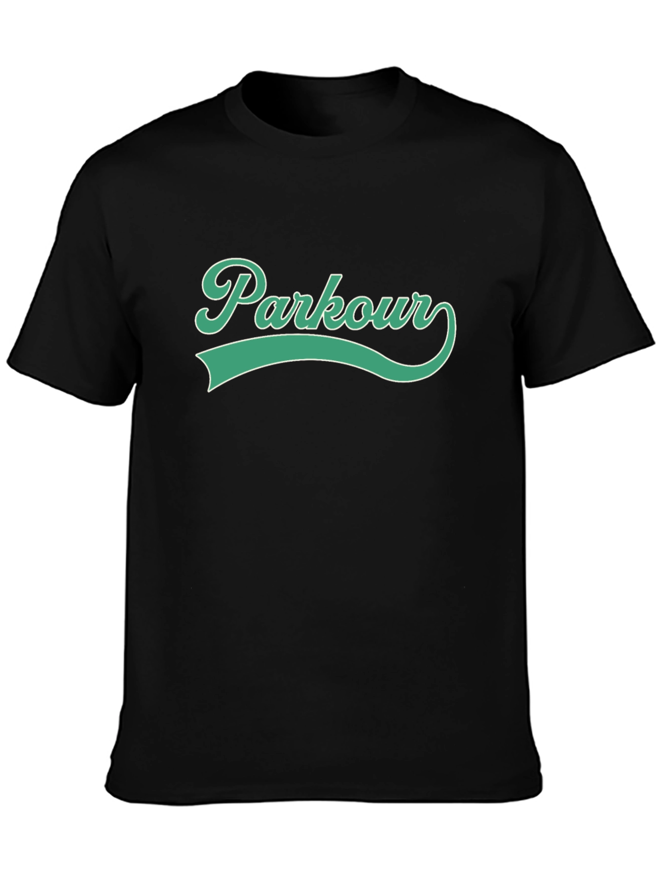 Parkour Style Black T-Shirt