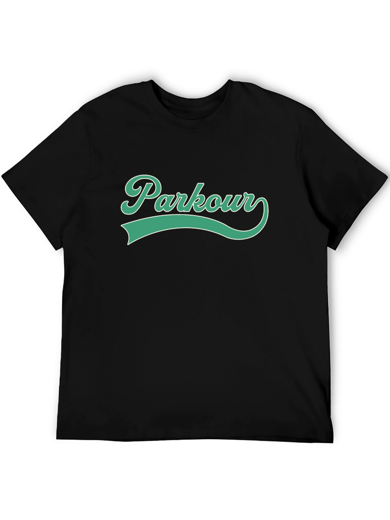 Parkour Style Black T-Shirt