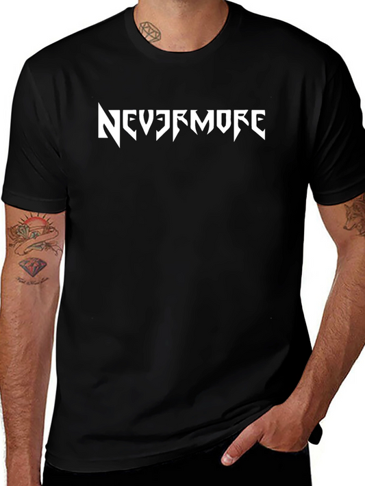 Nevermore Band T-Shirt - Black Graphic Tee