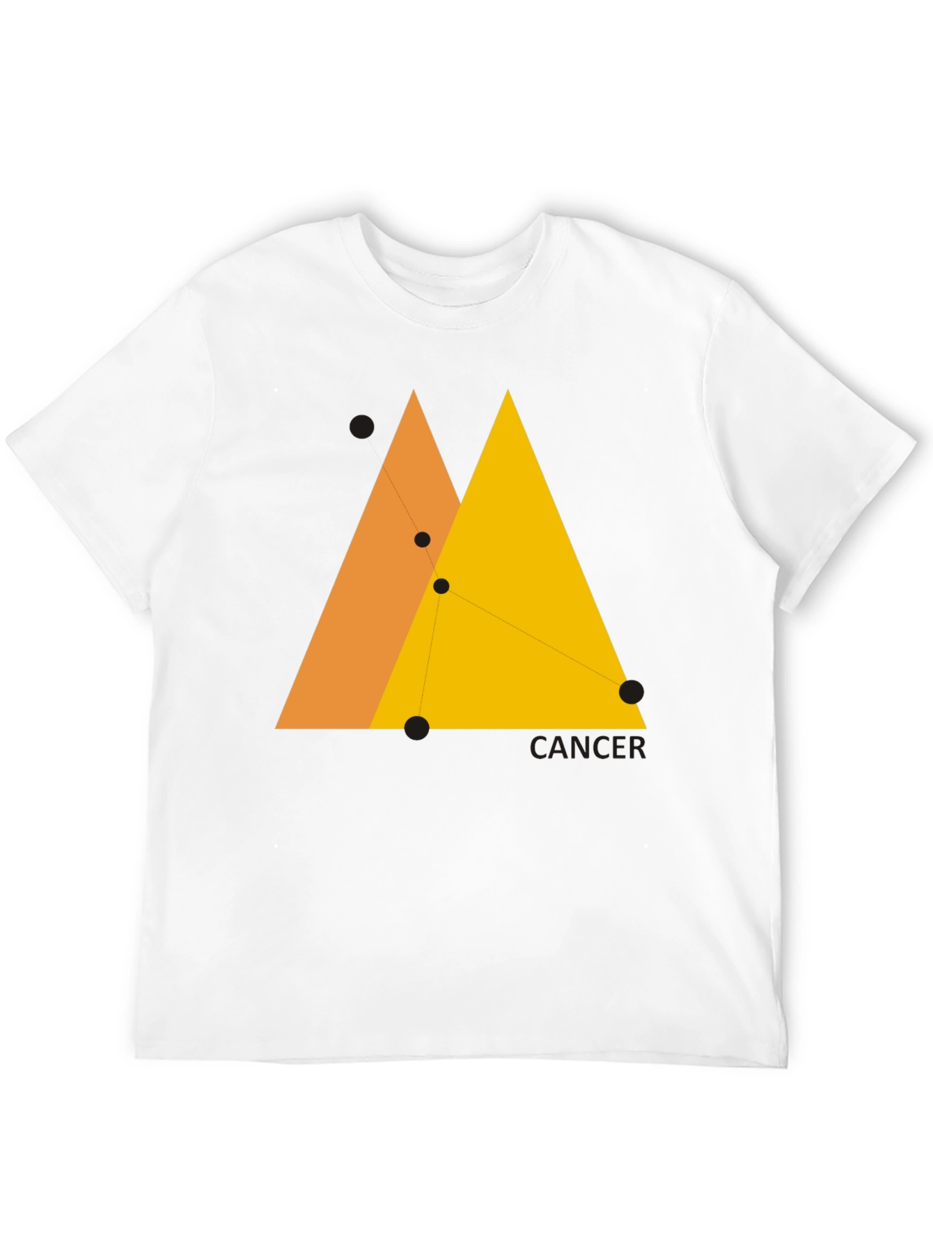 Cancer Constellation Graphic Tee - Modern Zodiac T-Shirt