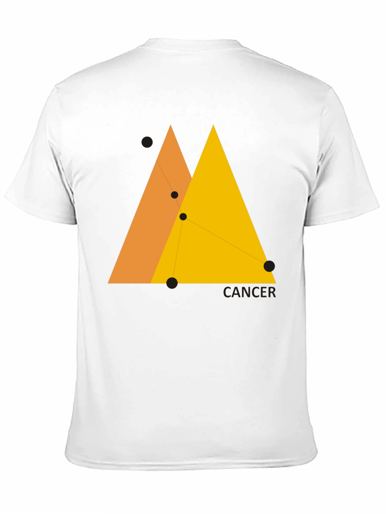 Cancer Constellation Graphic Tee - Modern Zodiac T-Shirt