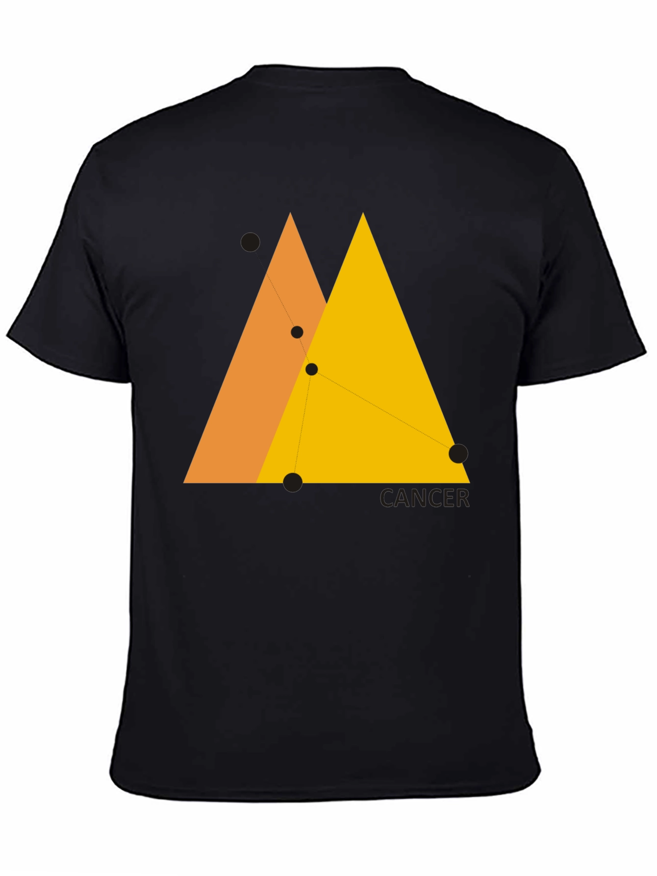 Cancer Constellation Graphic Tee - Modern Zodiac T-Shirt