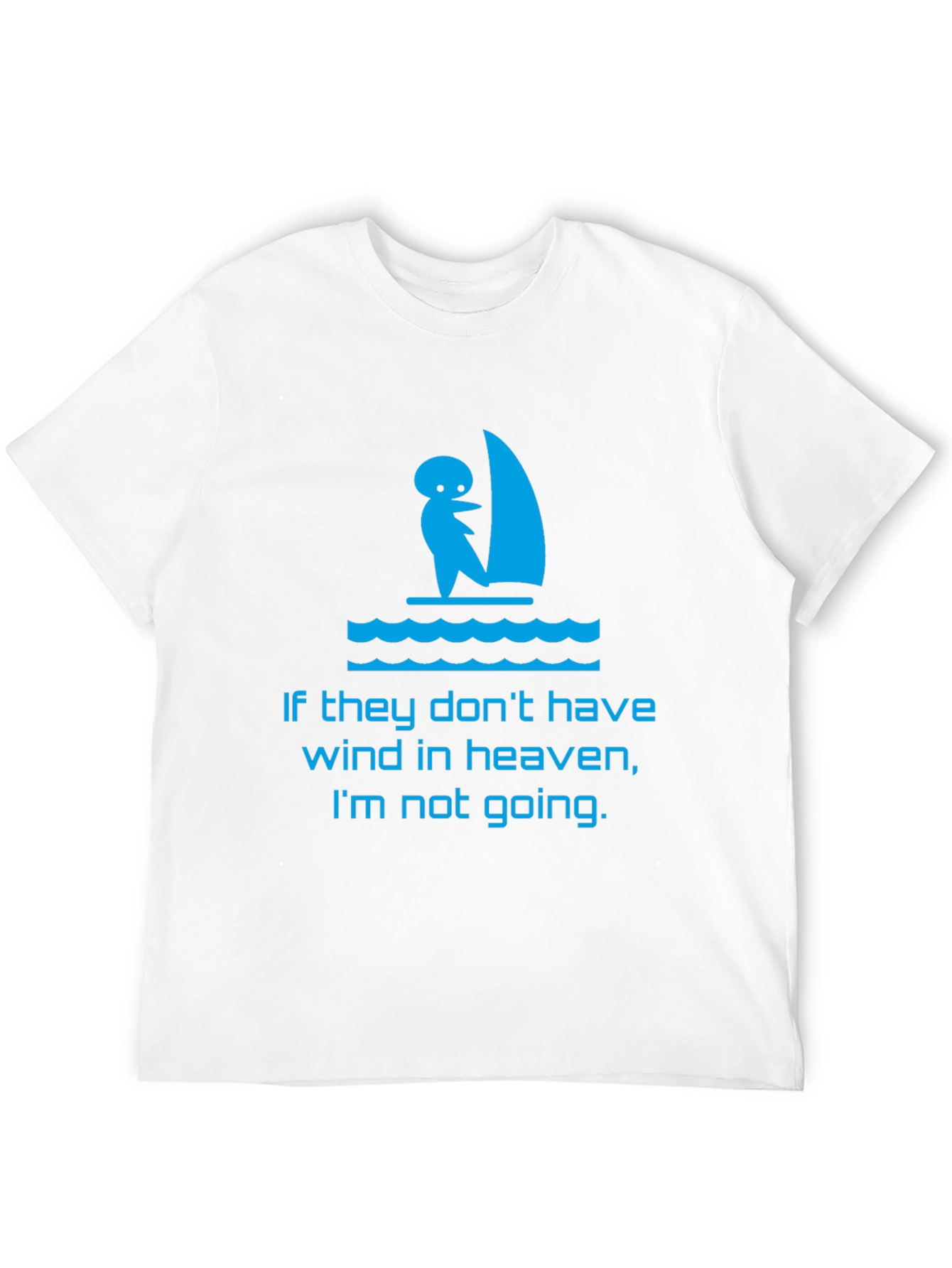 Heavenly Wind Surfing T-Shirt - Black