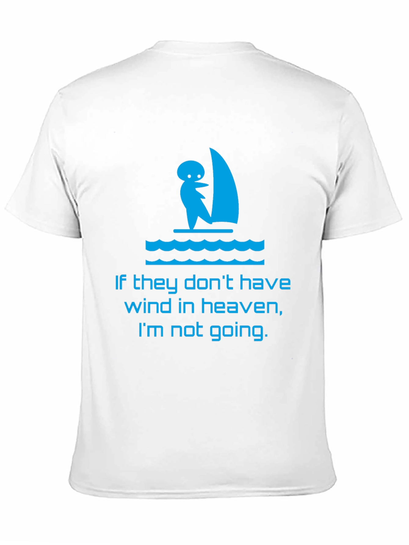 Heavenly Wind Surfing T-Shirt - Black