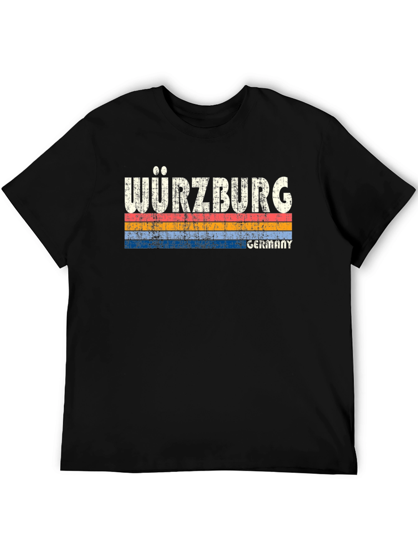 Würzburg Germany Retro T-Shirt
